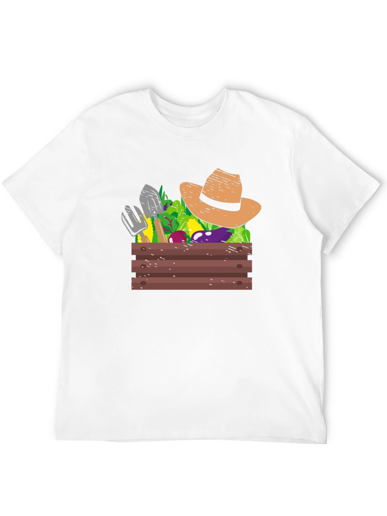 Camiseta Negra Jardinería: Cosecha de Estilo
