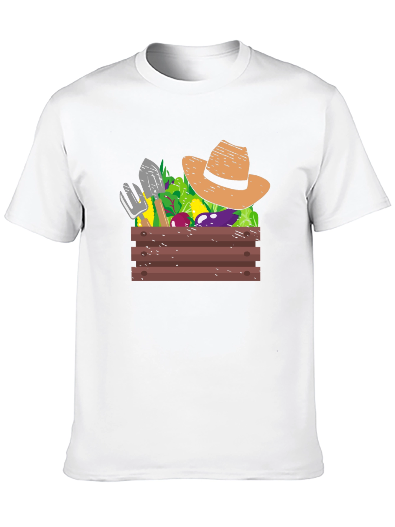 Camiseta Negra Jardinería: Cosecha de Estilo