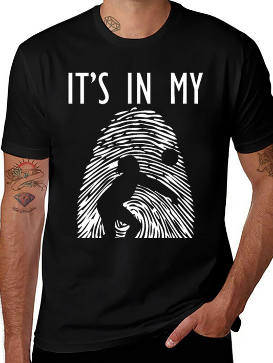 Camiseta Negra: Es en mi ADN - Voleibol