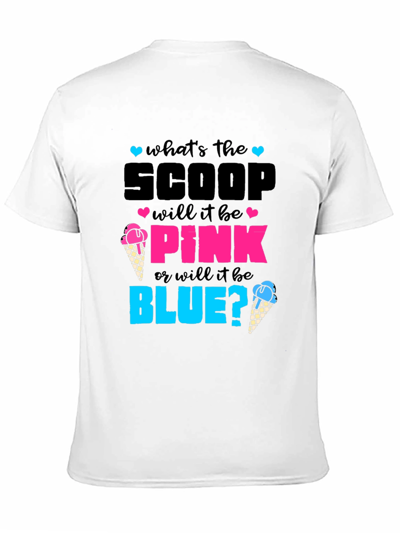 Camiseta Revelación de Género: ¿Rosa o Azul?