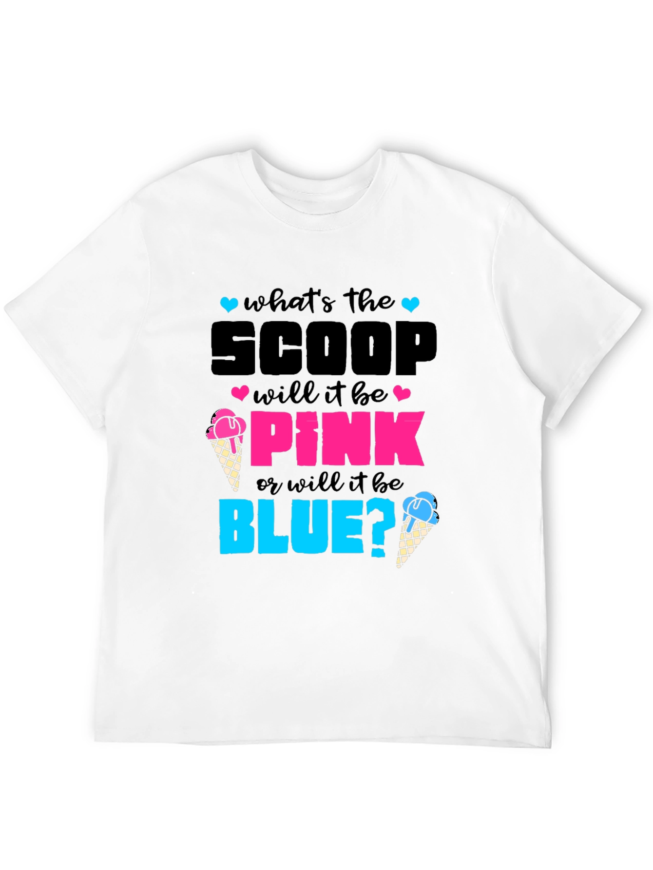 Camiseta Revelación de Género: ¿Rosa o Azul?
