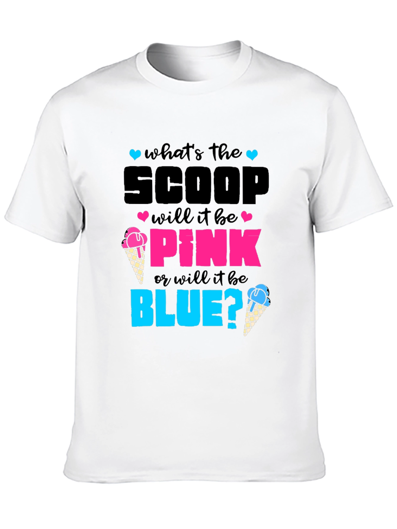 Camiseta Revelación de Género: ¿Rosa o Azul?