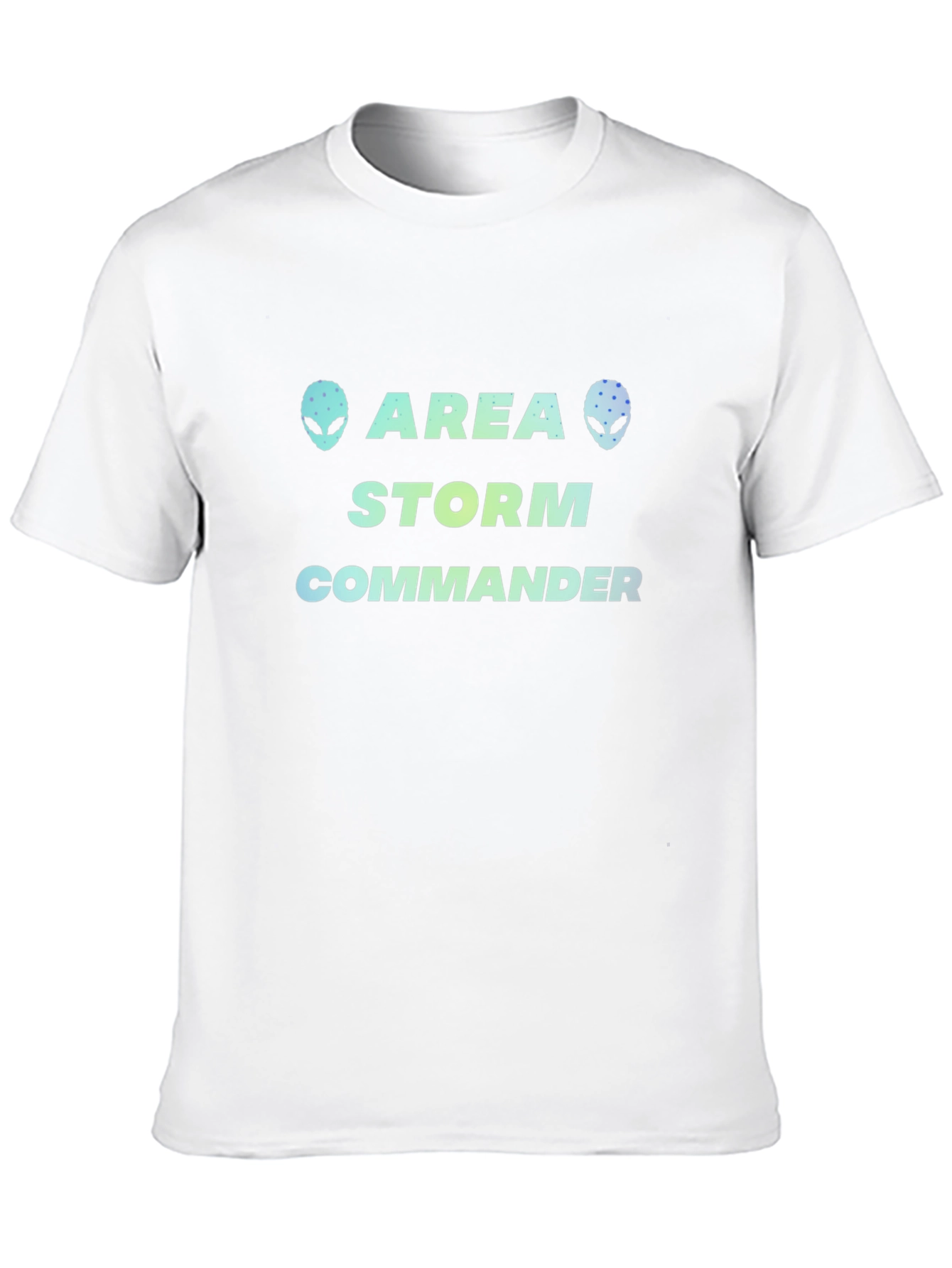 Camiseta Negra Area Storm Commander