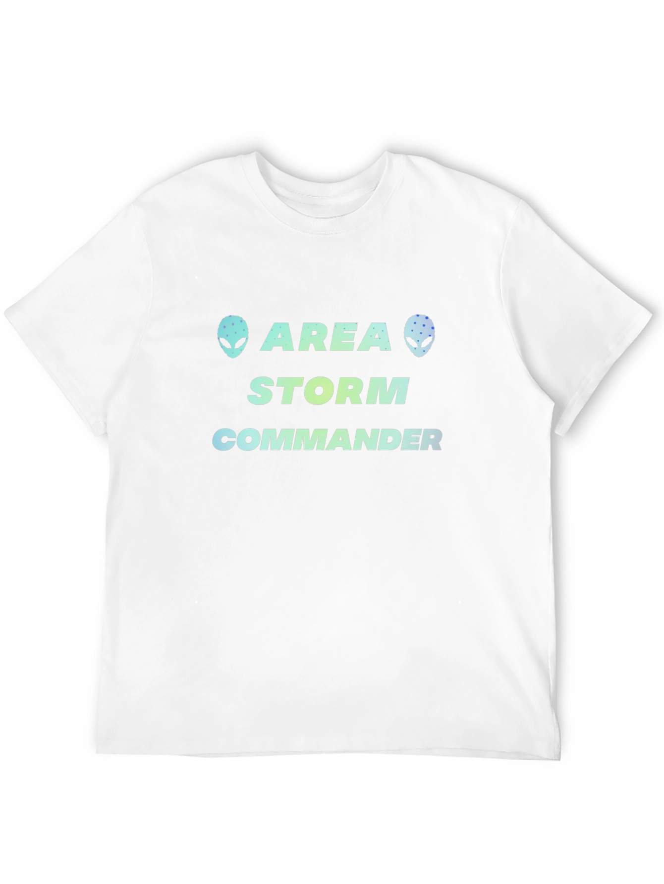 Camiseta Negra Area Storm Commander