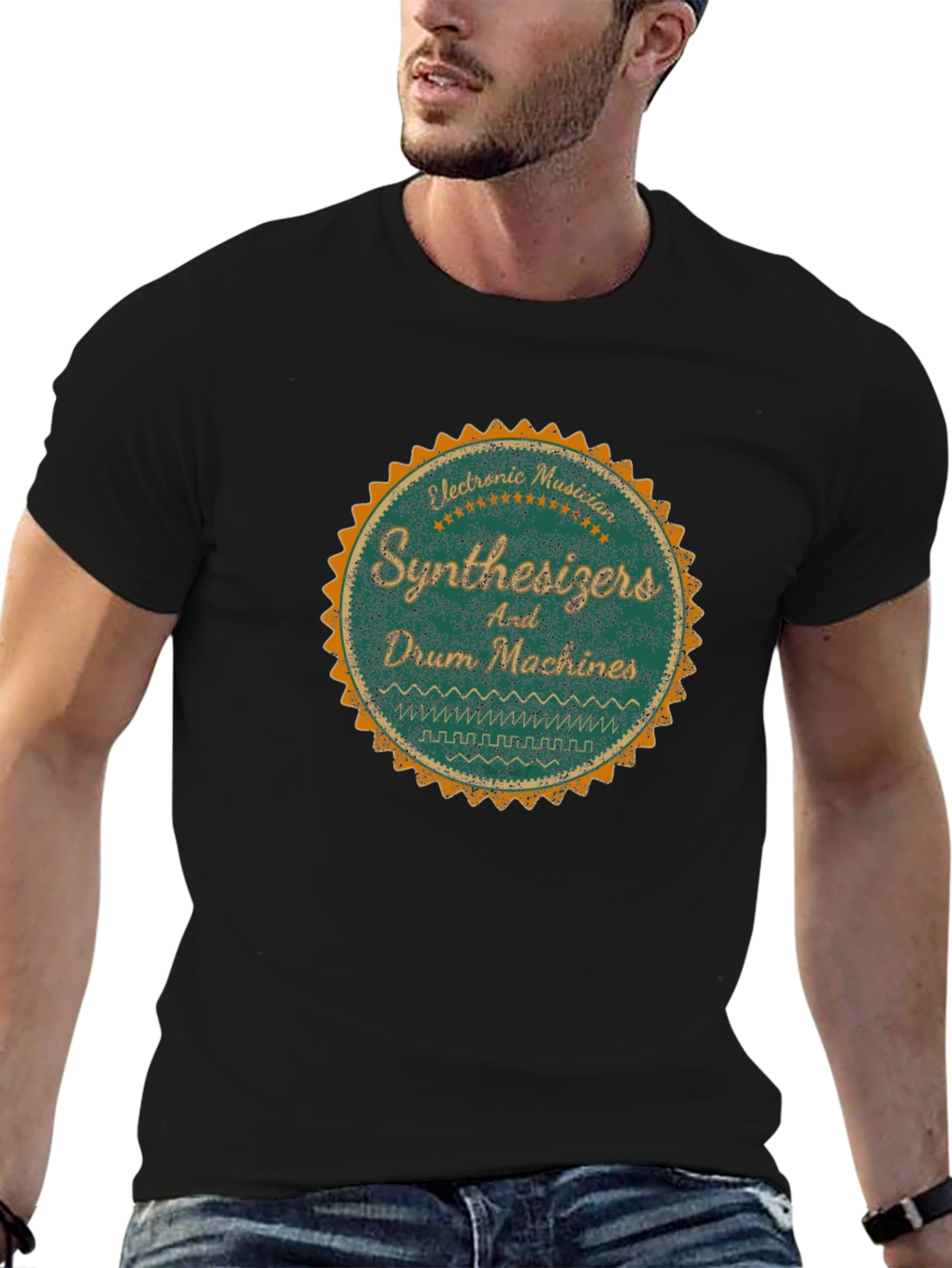 Camiseta Músico Electrónico Sintetizadores