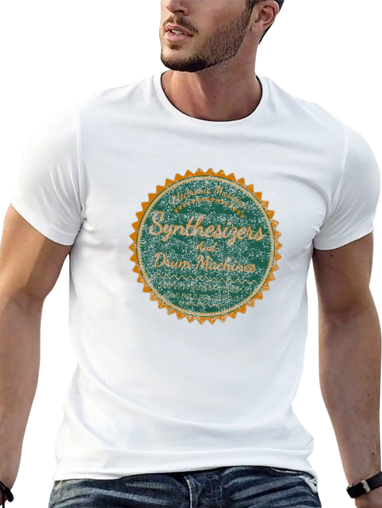Camiseta Músico Electrónico Sintetizadores