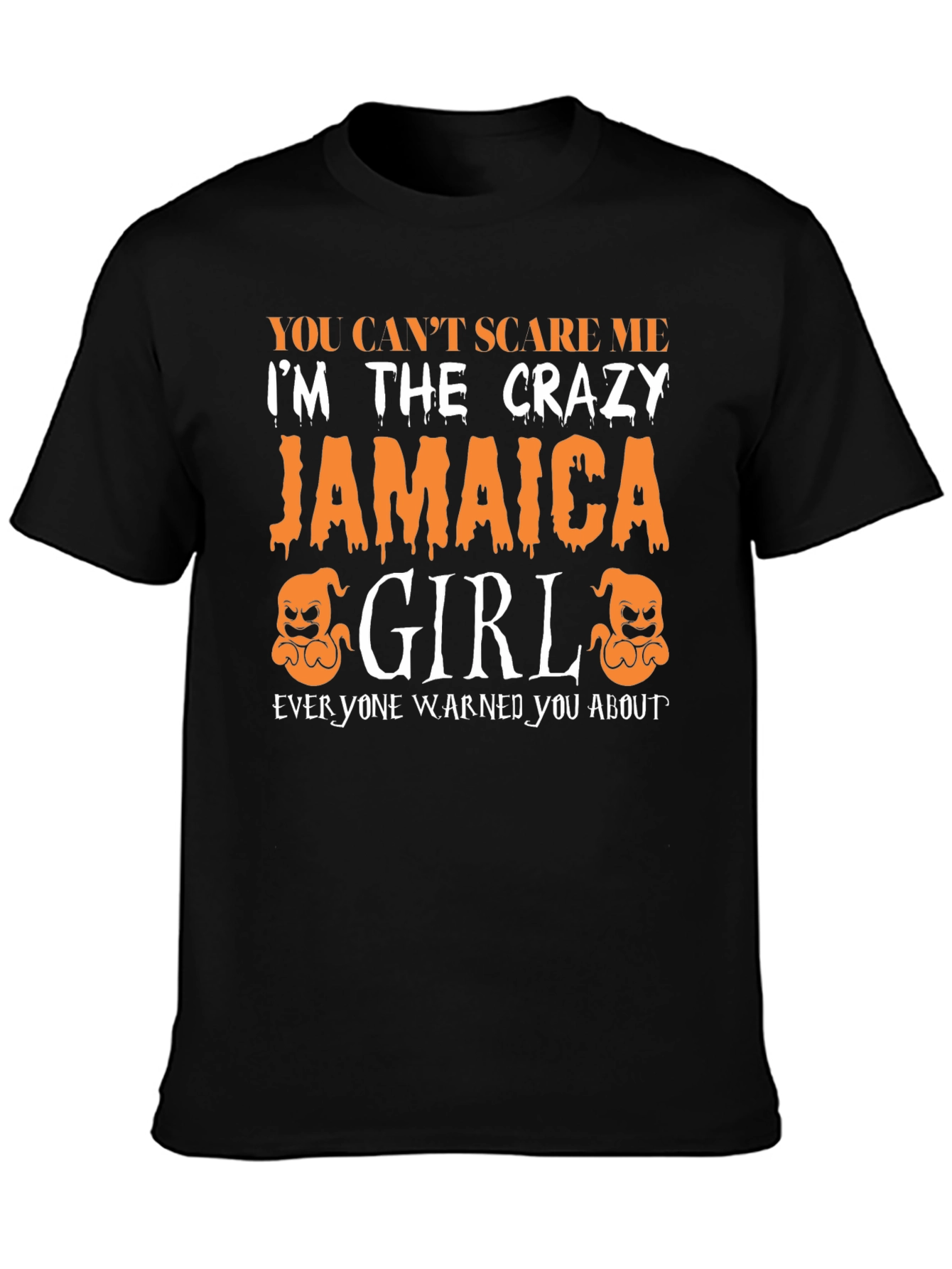 Camiseta Jamaica Girl de Halloween para Mujer