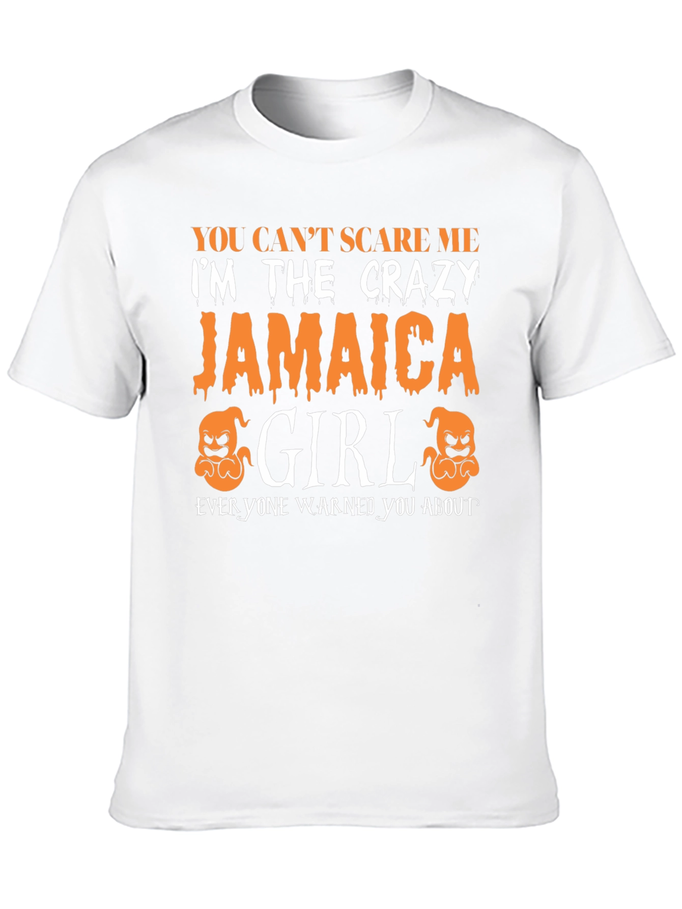 Camiseta Jamaica Girl de Halloween para Mujer
