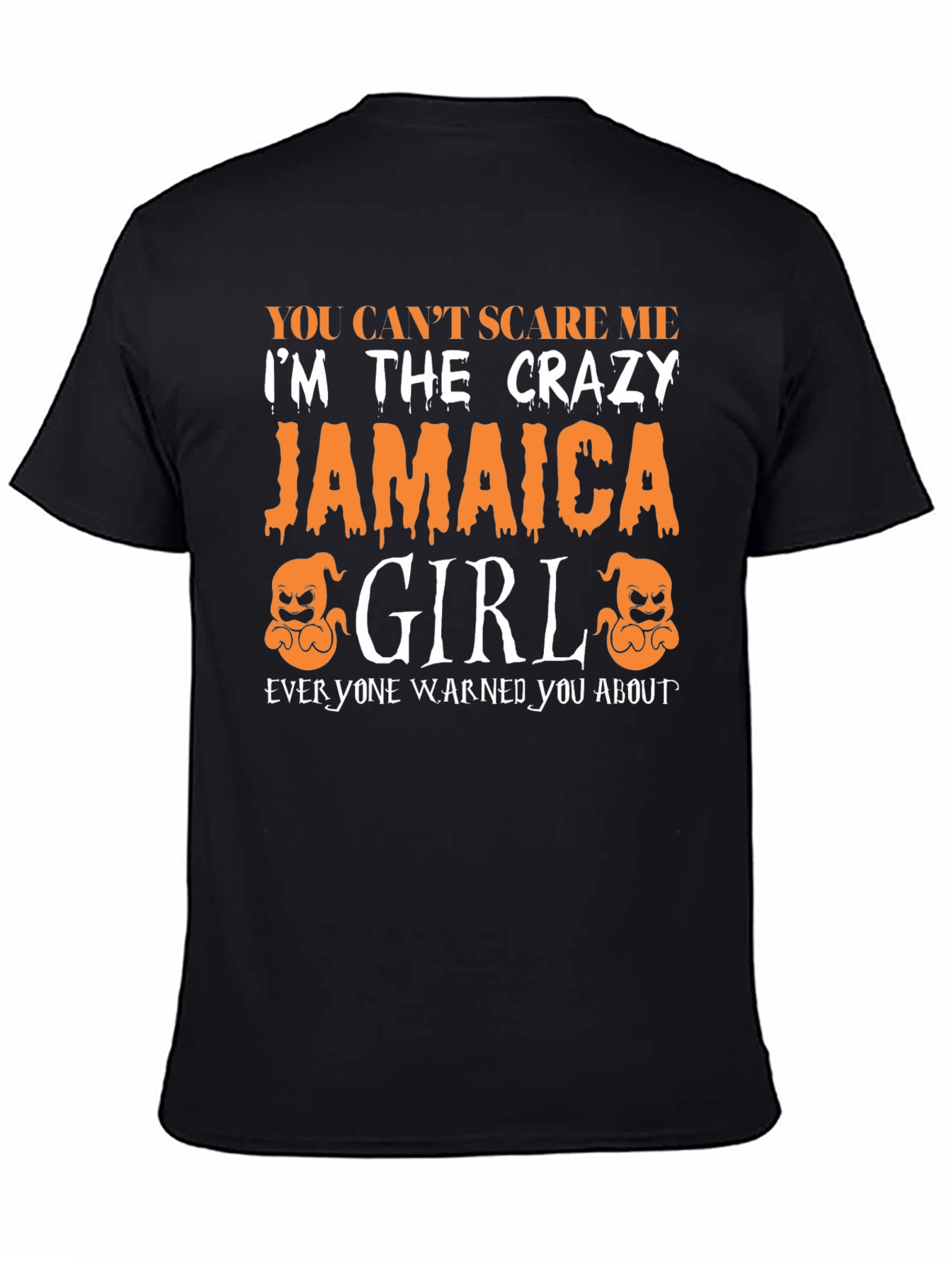 Camiseta Jamaica Girl de Halloween para Mujer