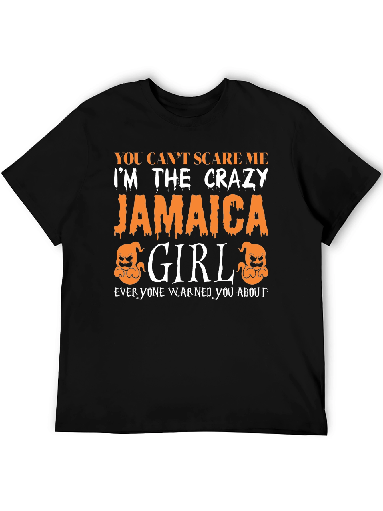 Camiseta Jamaica Girl de Halloween para Mujer
