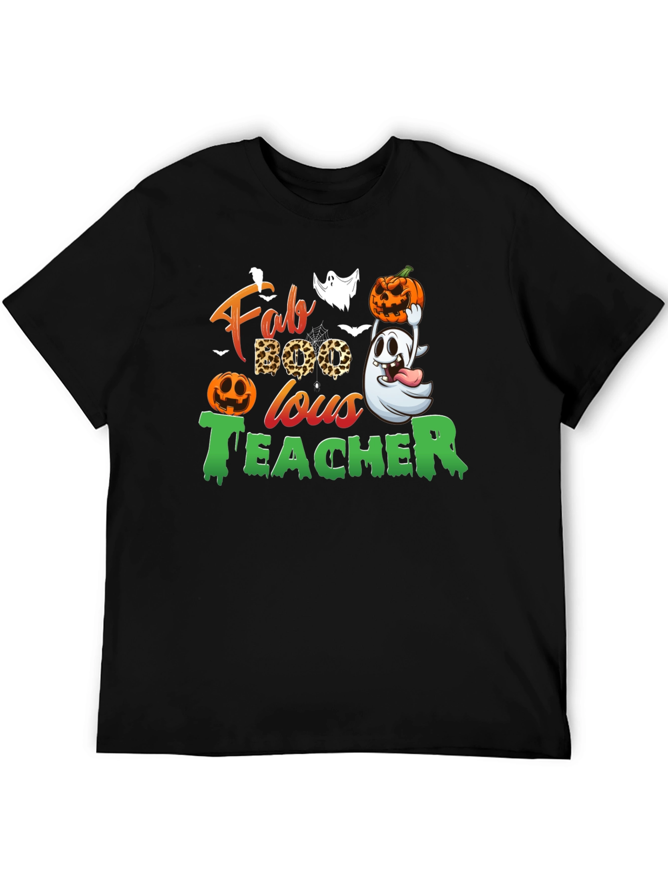 Camiseta Fab Boo Lous Teacher Halloween