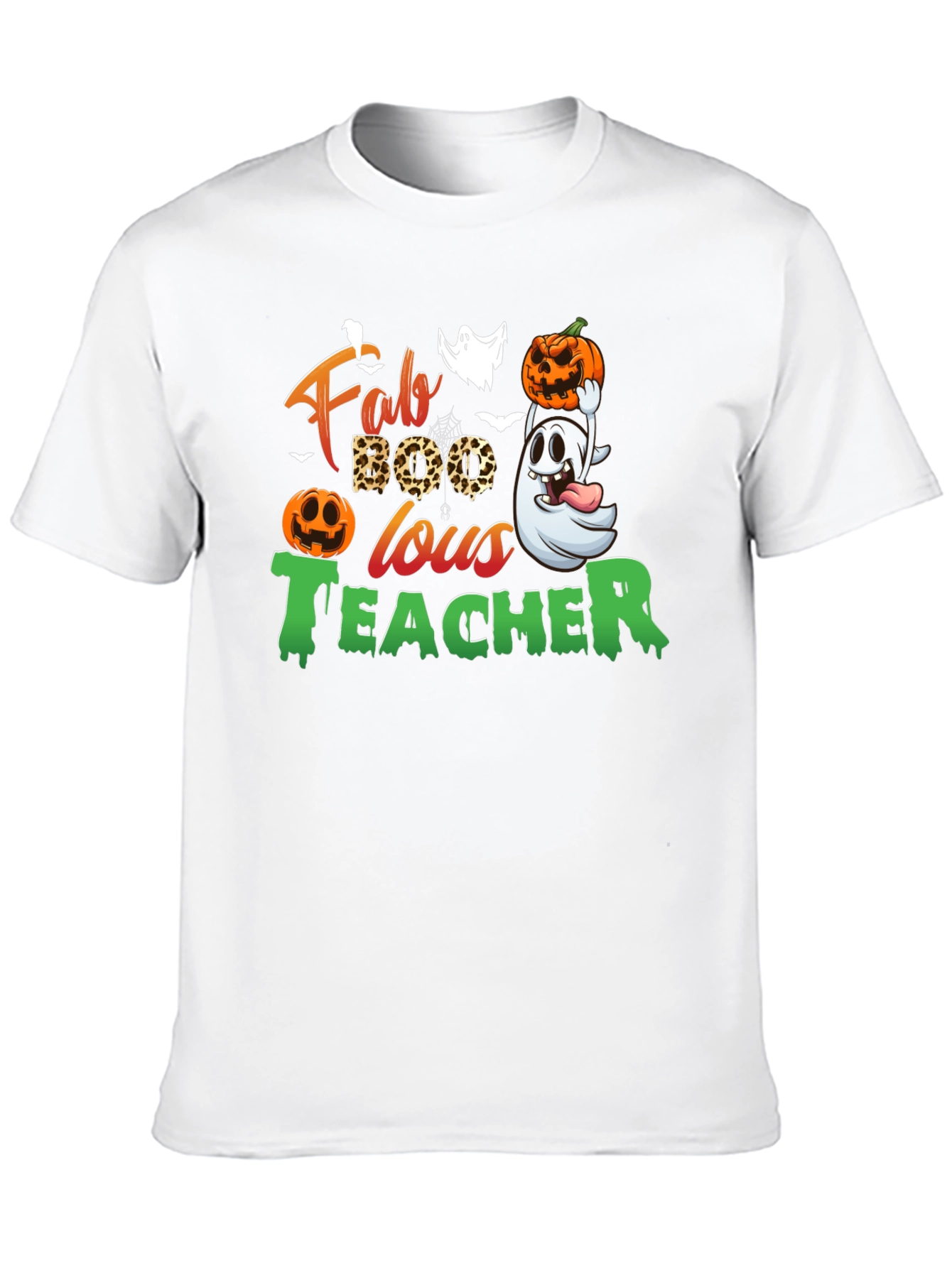 Camiseta Fab Boo Lous Teacher Halloween