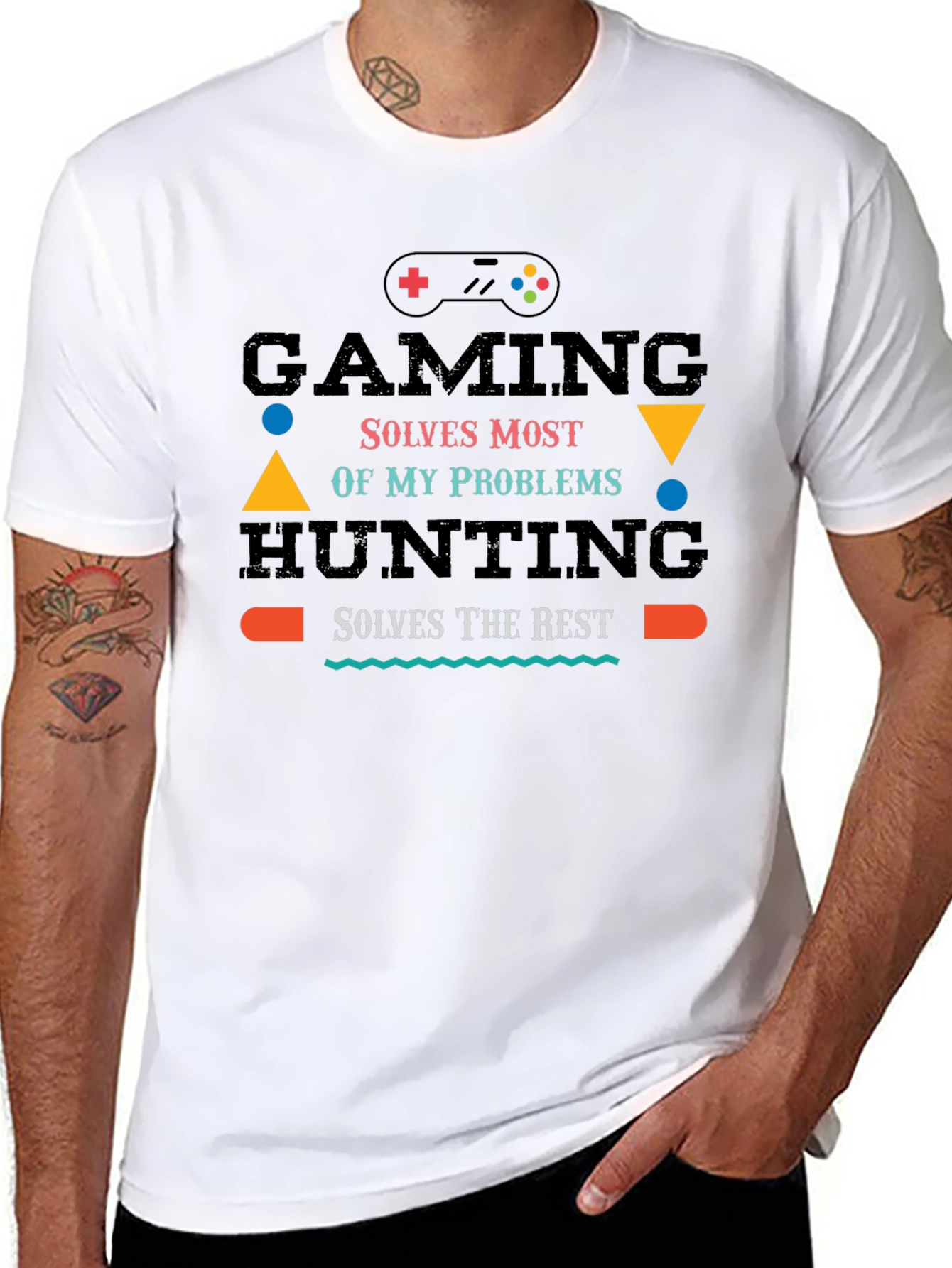 Camiseta Negra Gamer: Soluciona Problemas