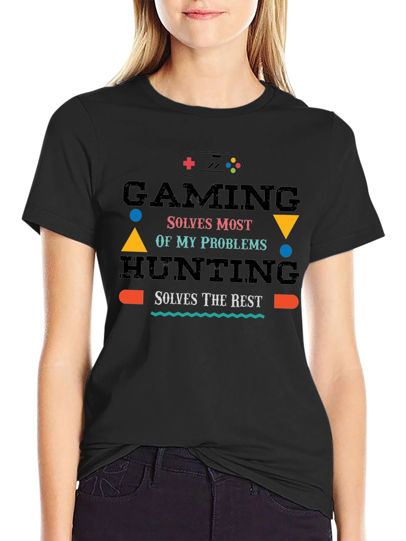 Camiseta Negra Gamer: Soluciona Problemas