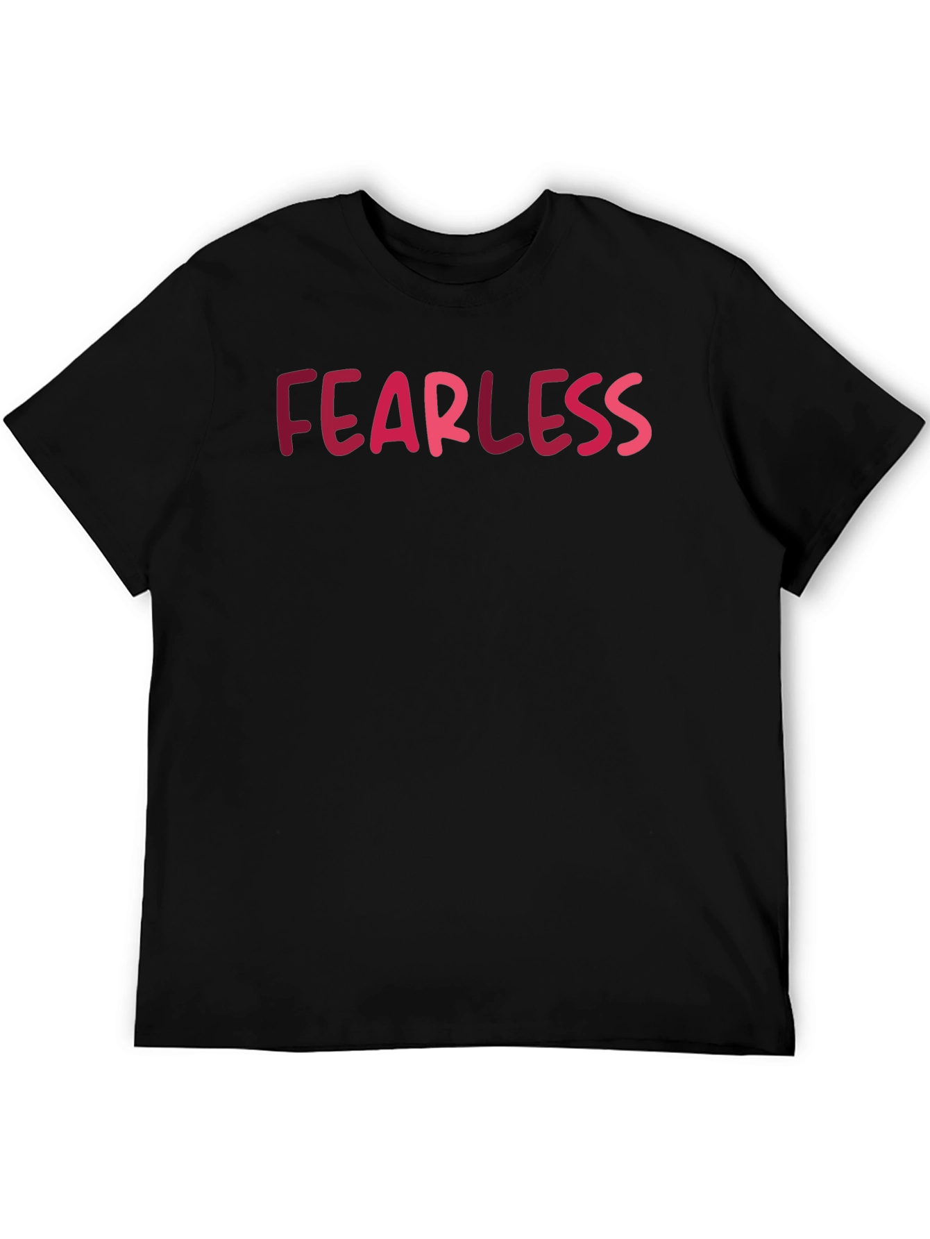 Camiseta Negra FEARLESS para Hombre