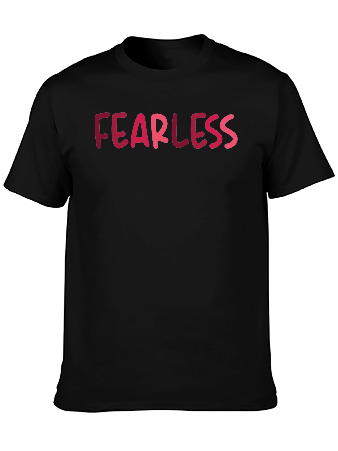 Camiseta Negra FEARLESS para Hombre