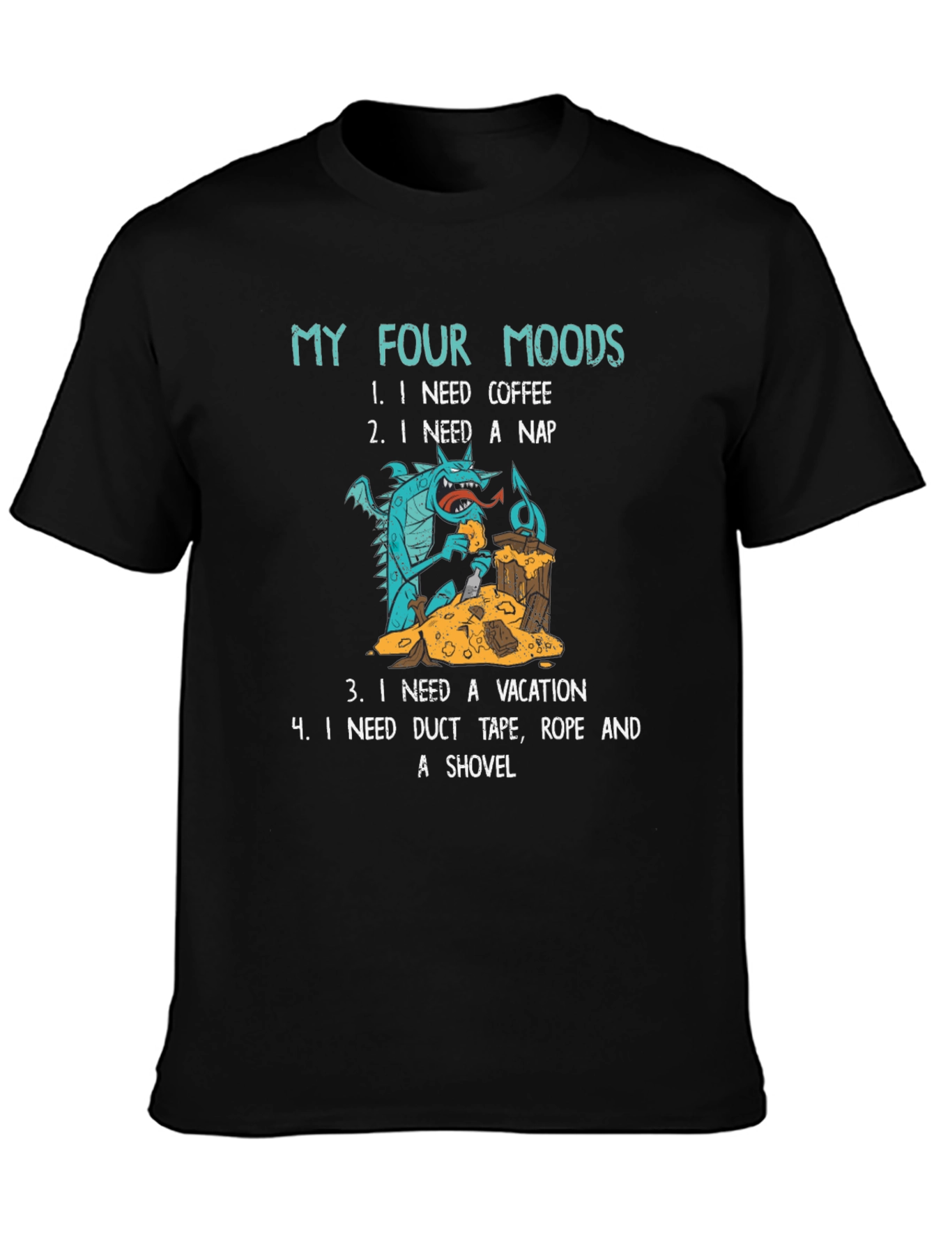 Camiseta Hombre Mis Cuatro Estados de Ánimo