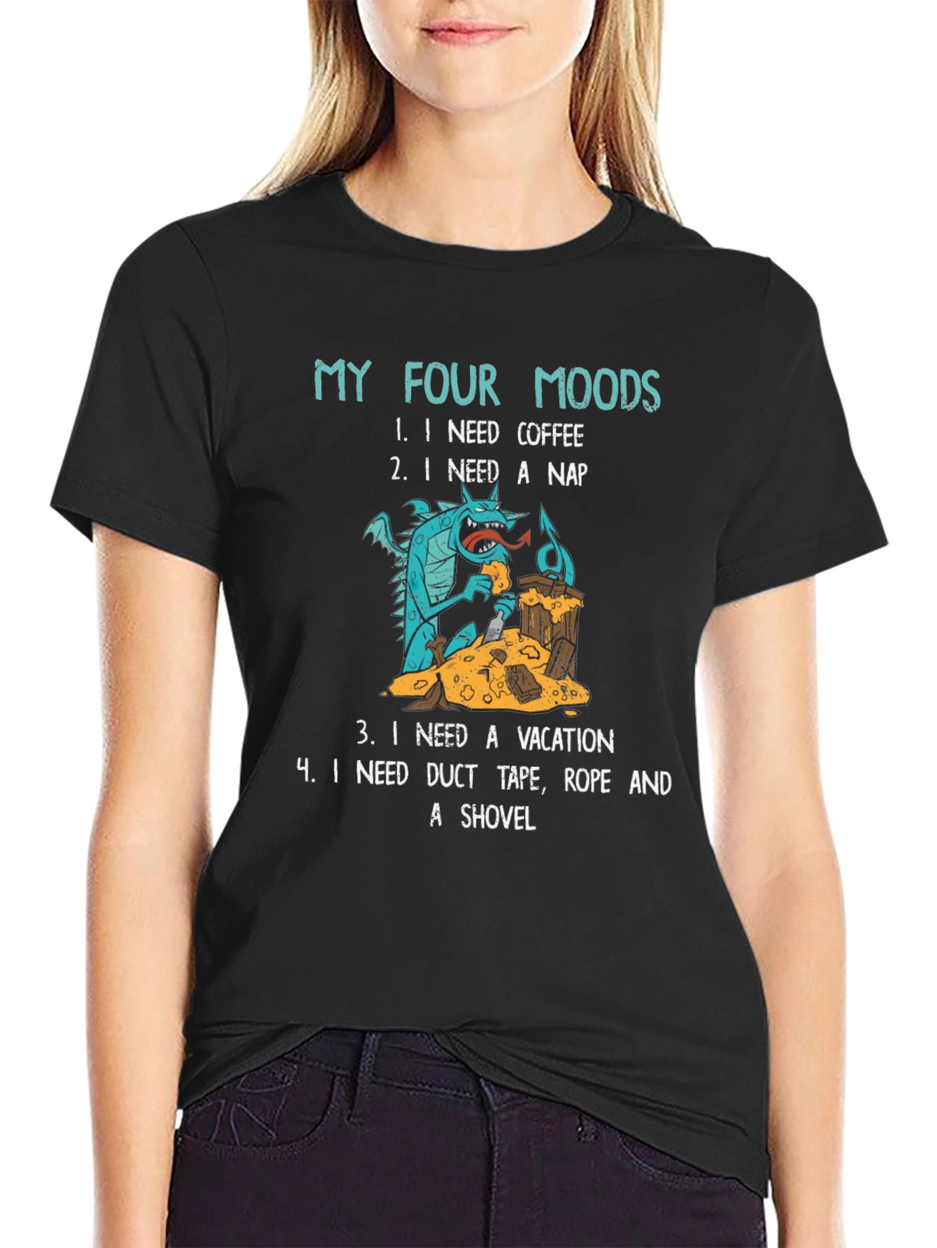 Camiseta Hombre Mis Cuatro Estados de Ánimo