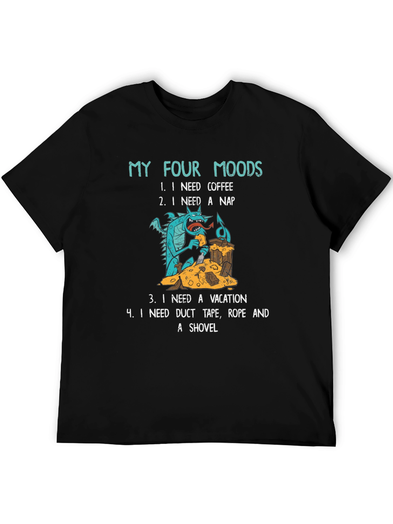 Camiseta Hombre Mis Cuatro Estados de Ánimo
