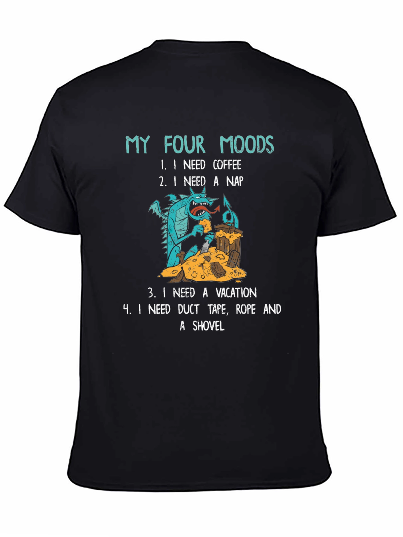 Camiseta Hombre Mis Cuatro Estados de Ánimo