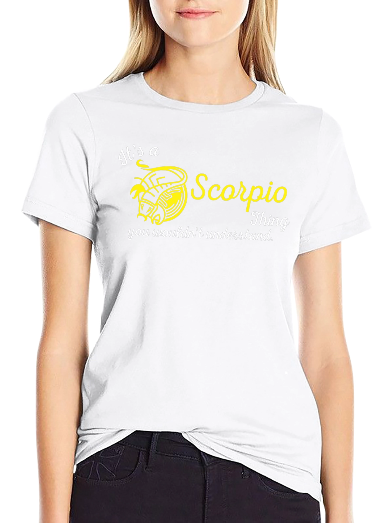 Camiseta Negra Scorpio Thing