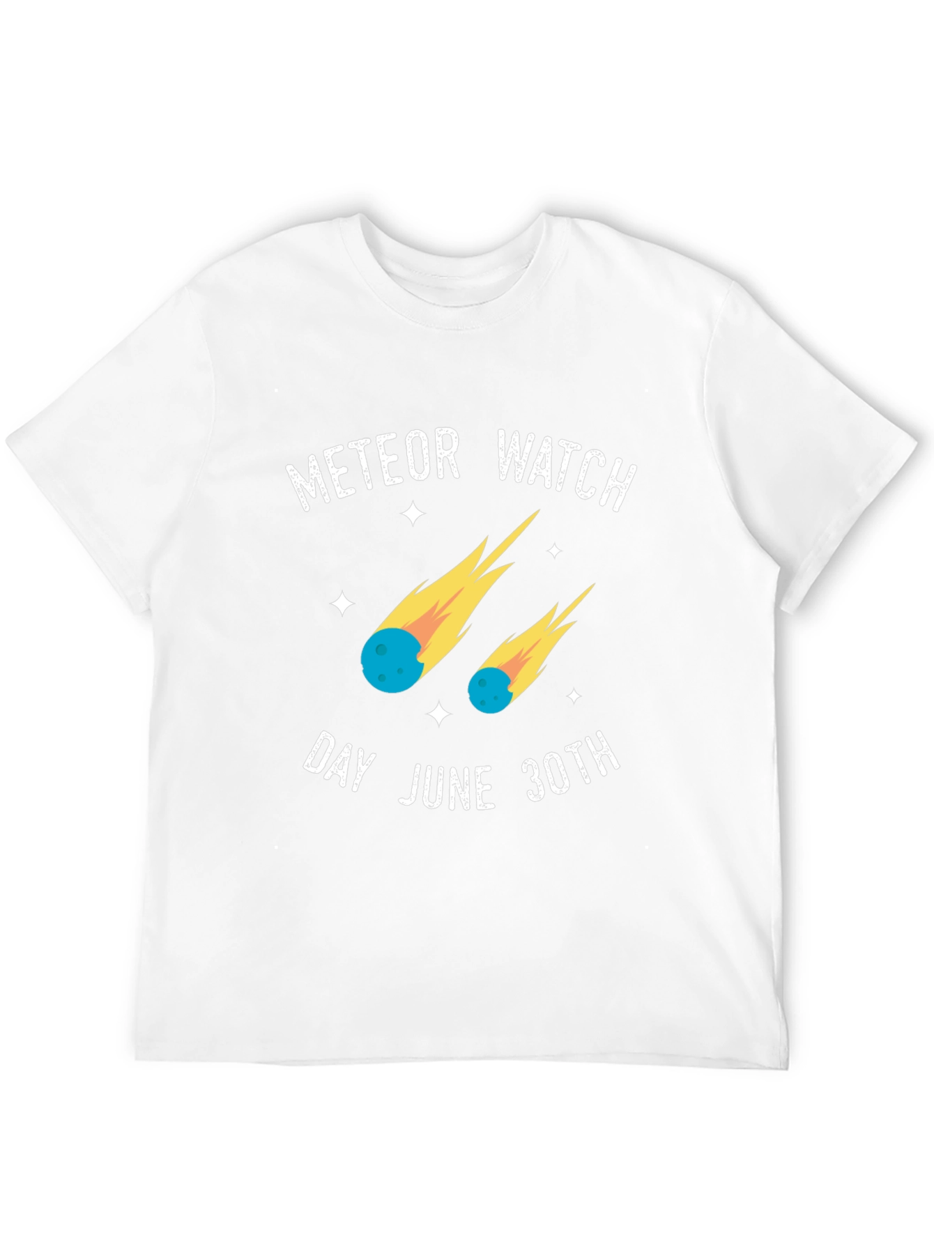 Camiseta Negra Meteor Watch Day June 30th