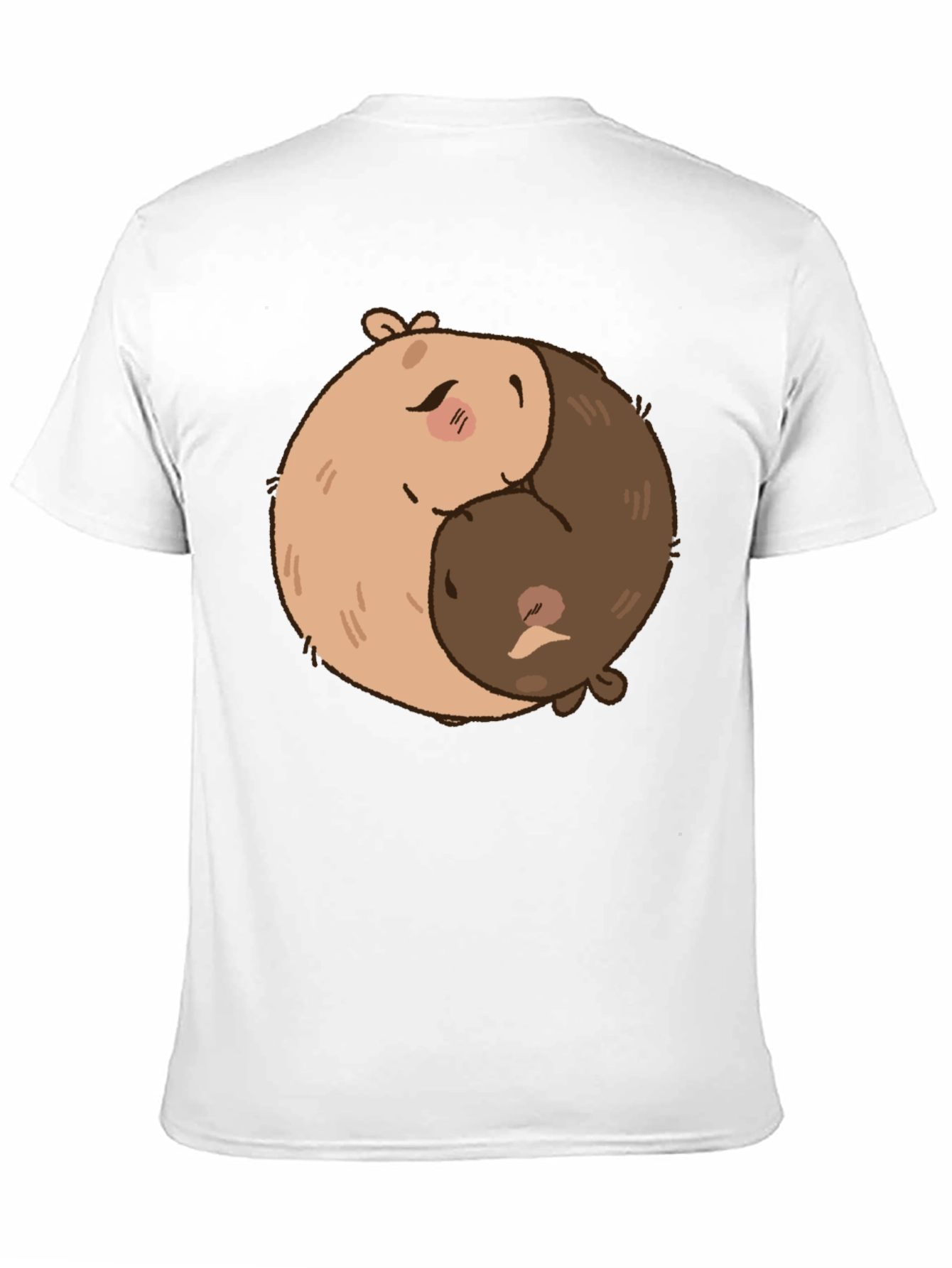 Camiseta Yin Yang Capibaras