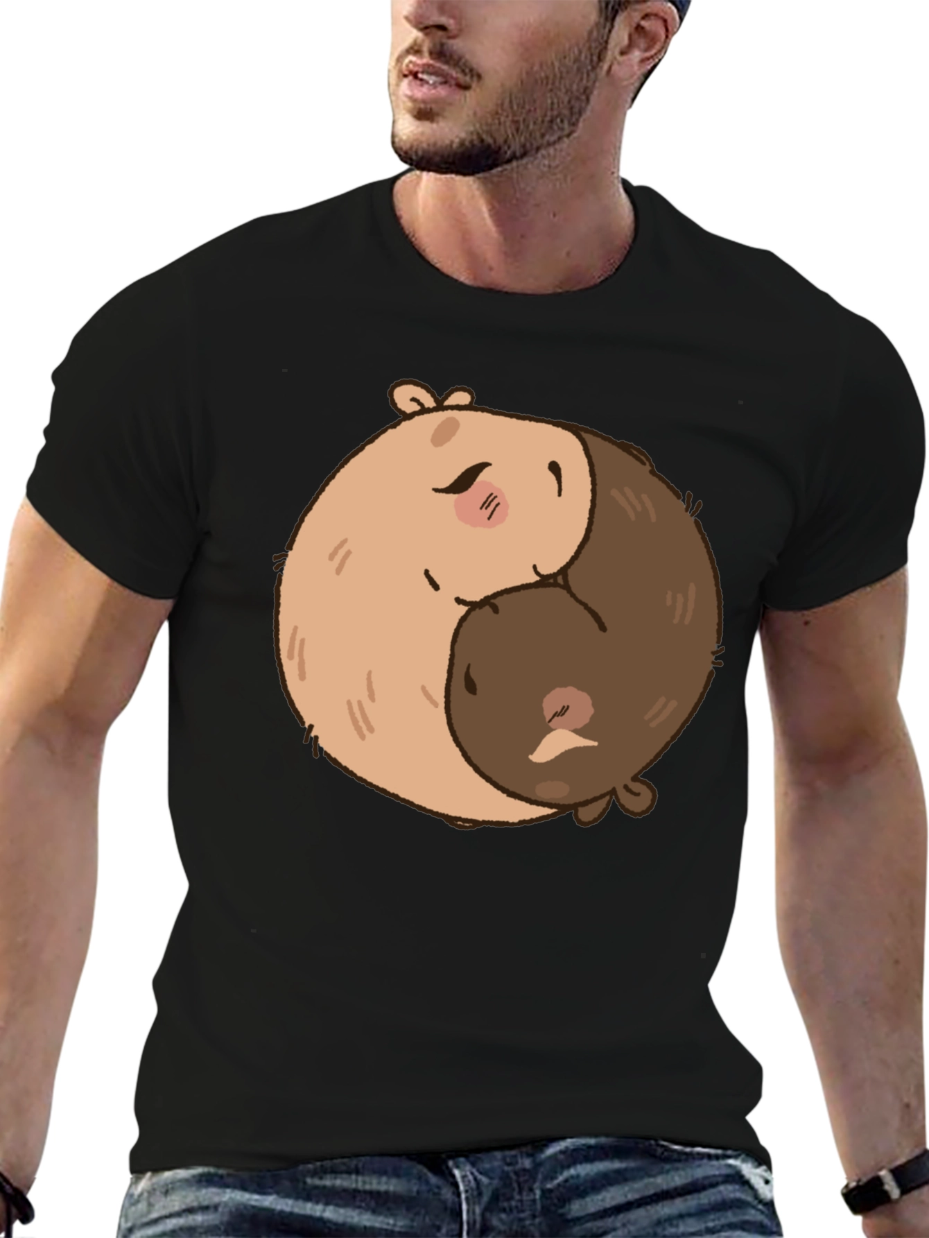 Camiseta Yin Yang Capibaras