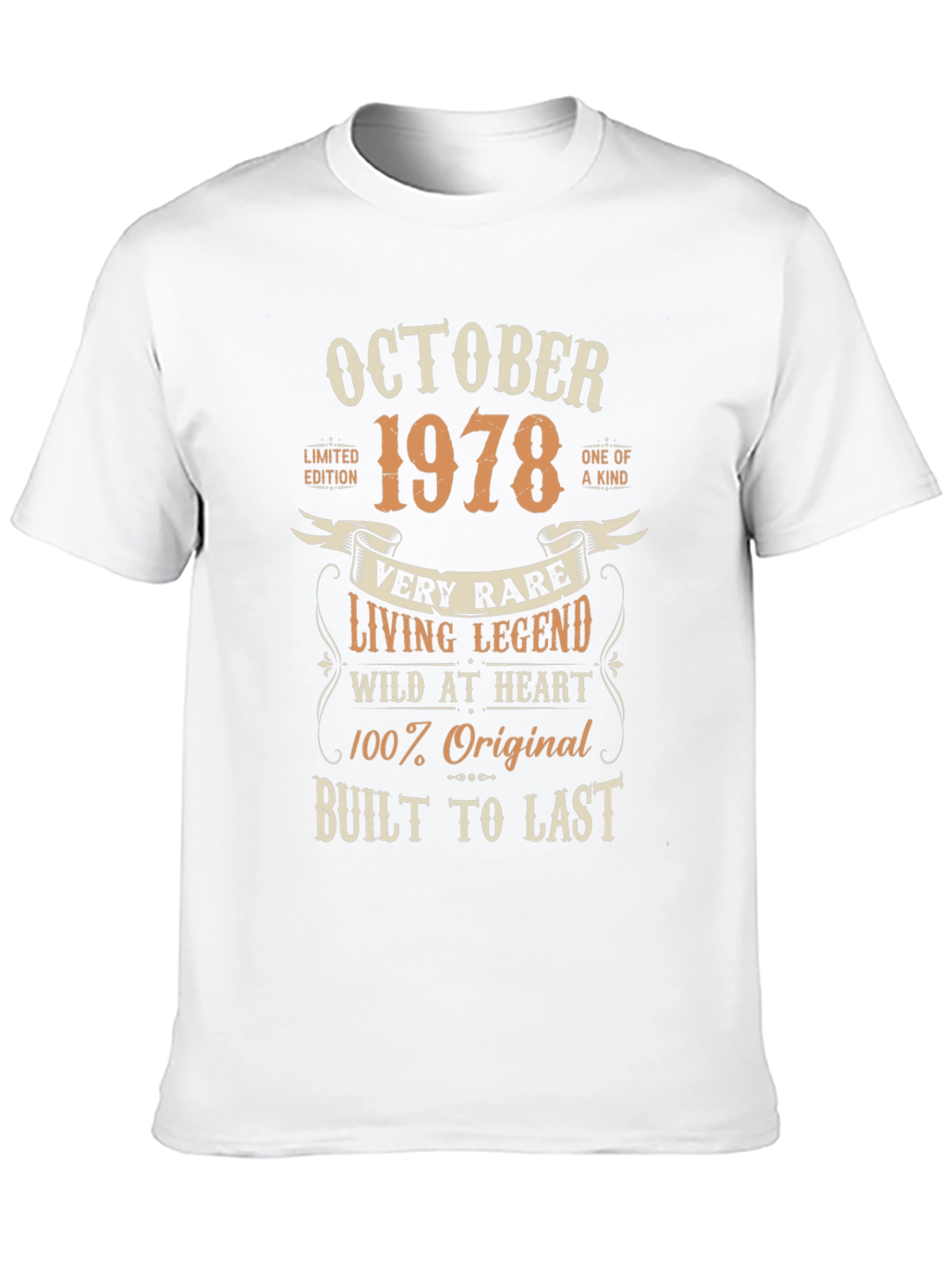 Camiseta Clásica Octubre 1978 Edición Limitada