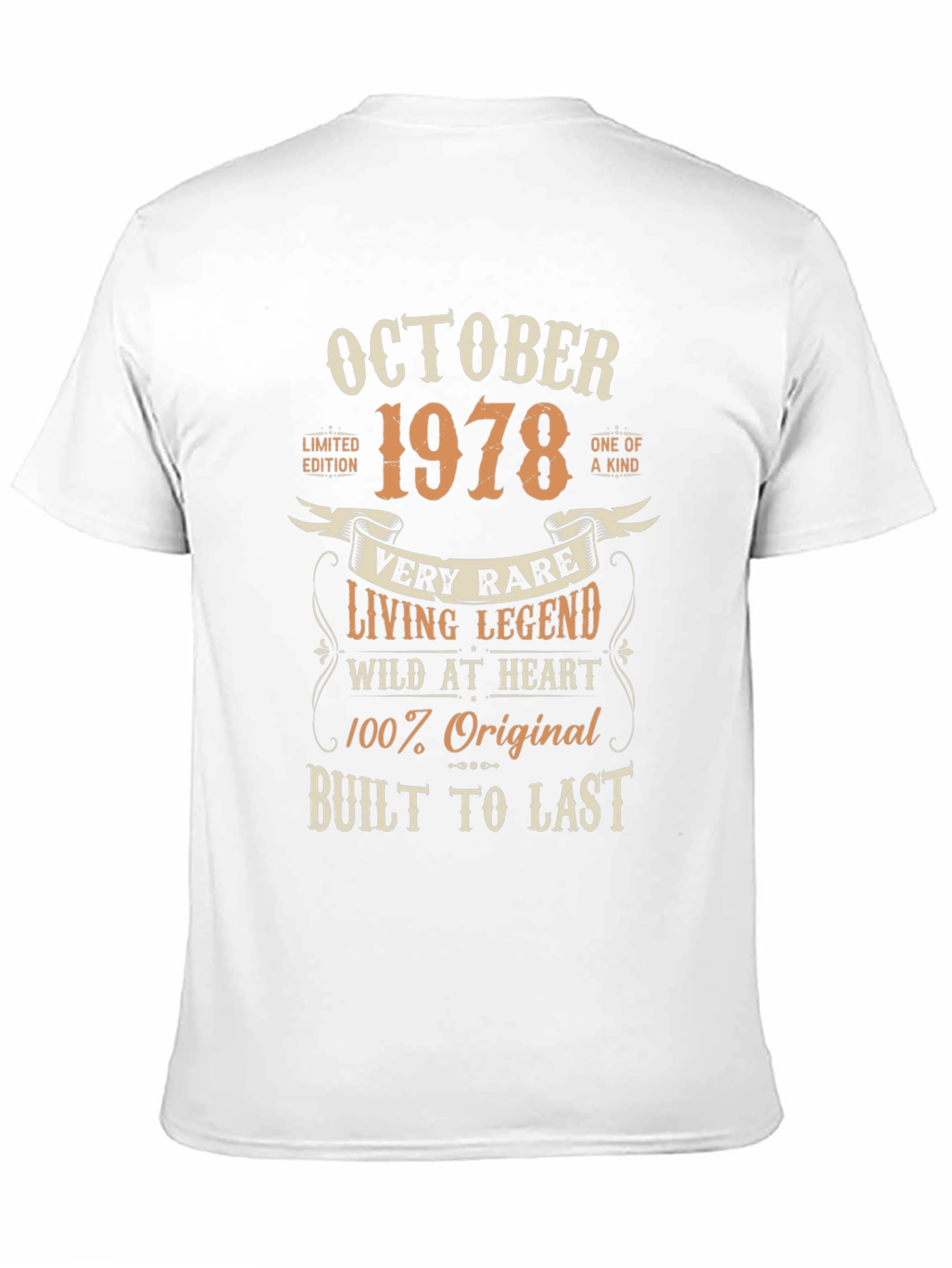 Camiseta Clásica Octubre 1978 Edición Limitada