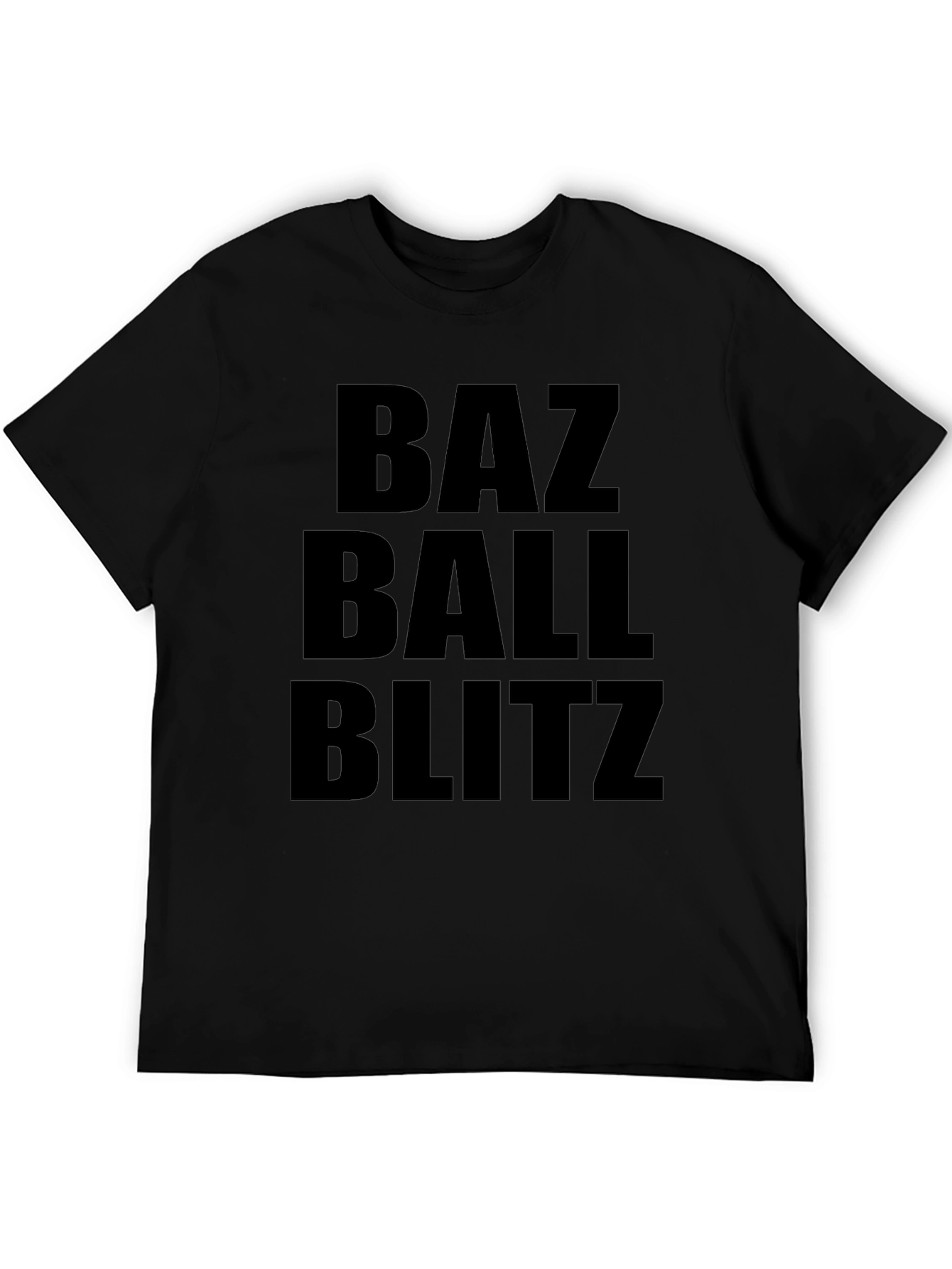 Camiseta Negra Baz Ball Blitz para Hombre