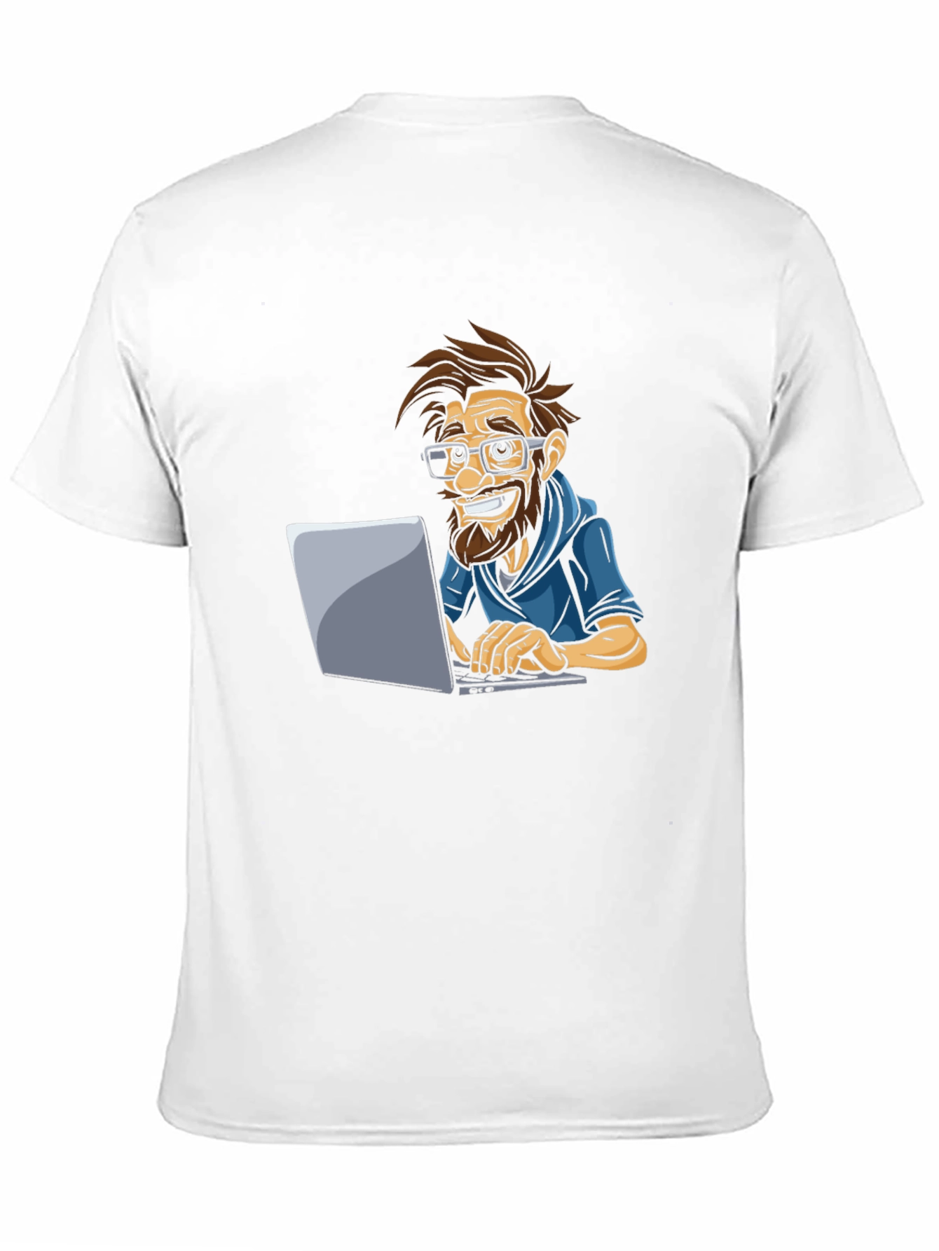 Camiseta Negra Hombre: Diseño Original Programador