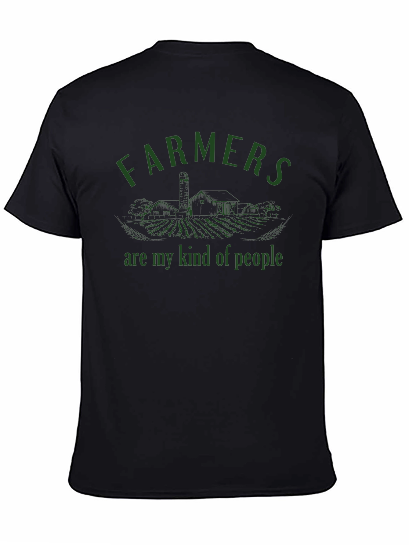 Camiseta Negra Farmers Are My Kind Of People