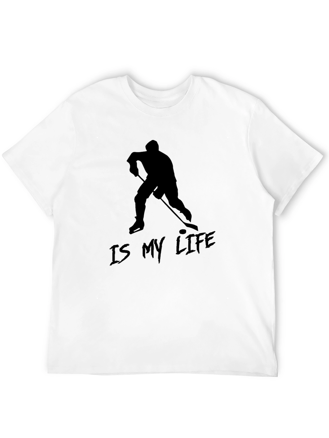 Camiseta Negra Hockey Is My Life