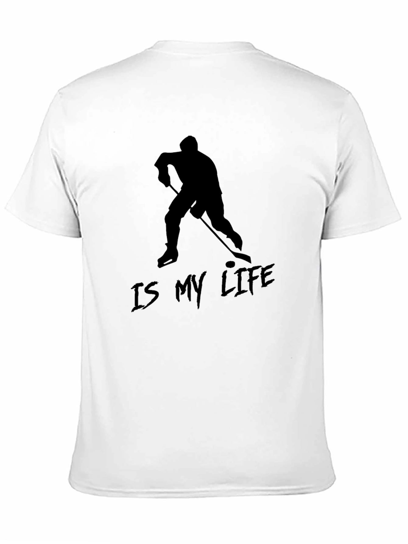 Camiseta Negra Hockey Is My Life