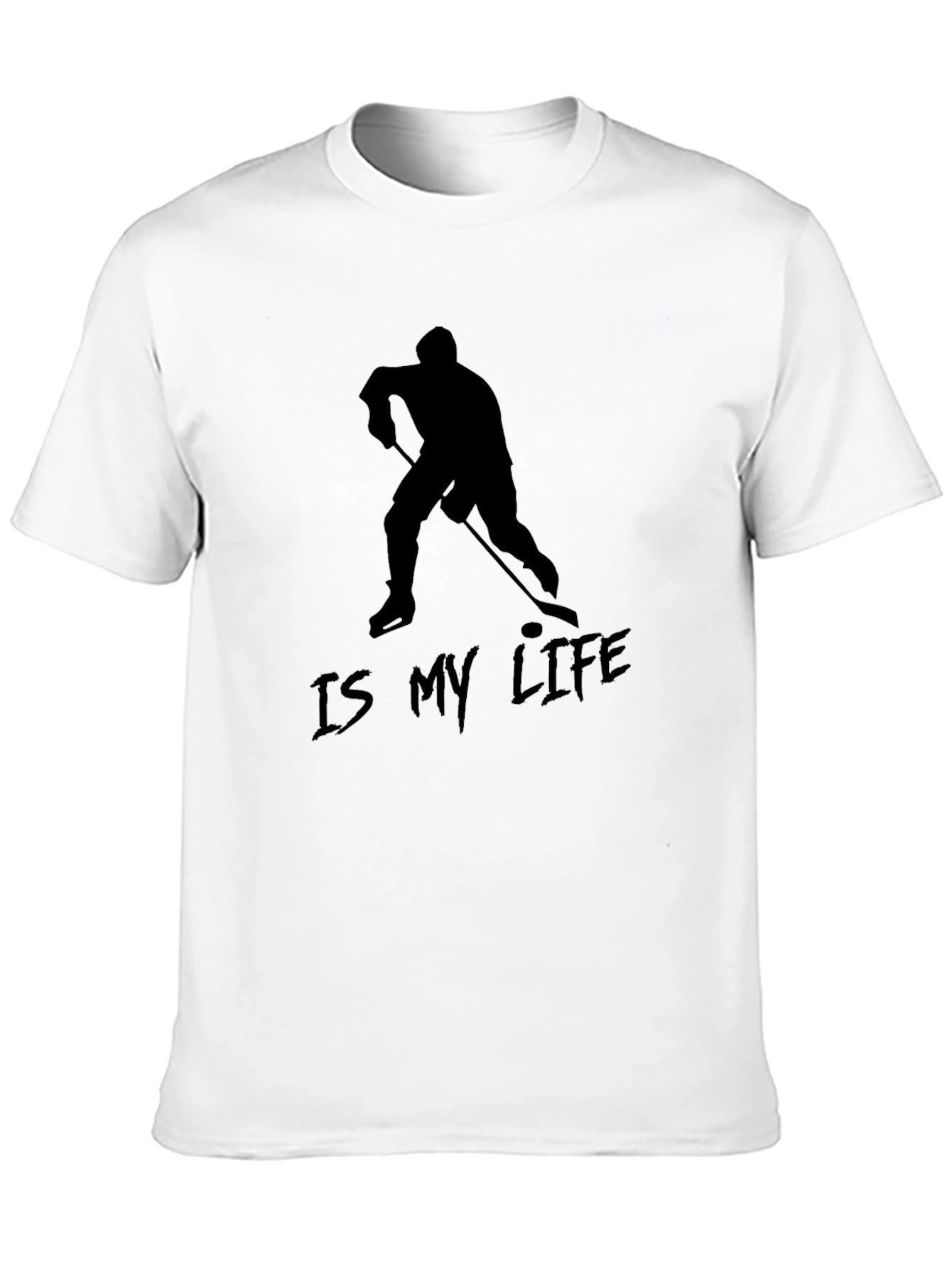 Camiseta Negra Hockey Is My Life