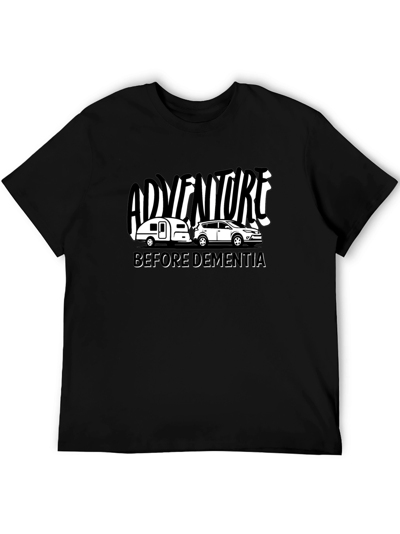 Camiseta Negra Aventura Antes de Demencia