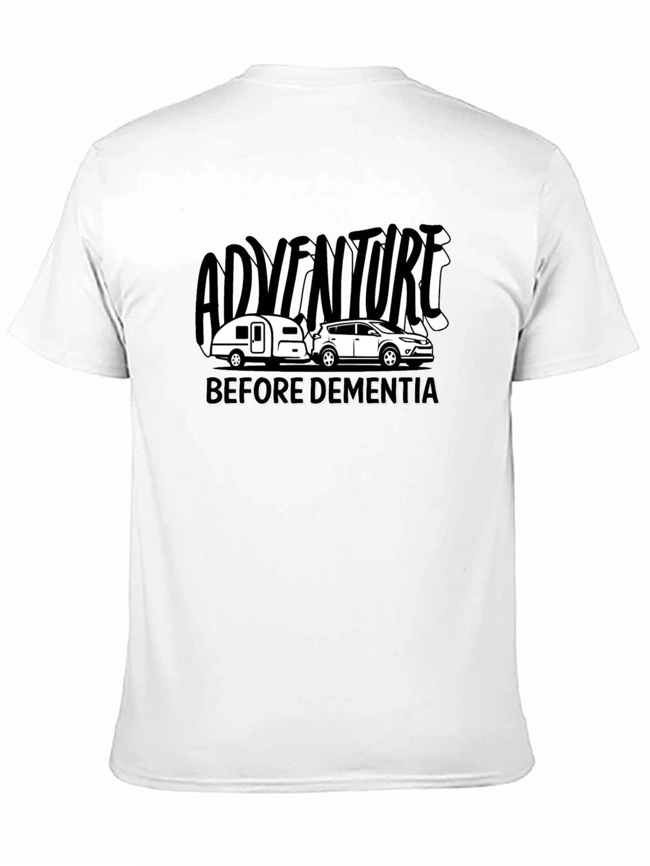 Camiseta Negra Aventura Antes de Demencia