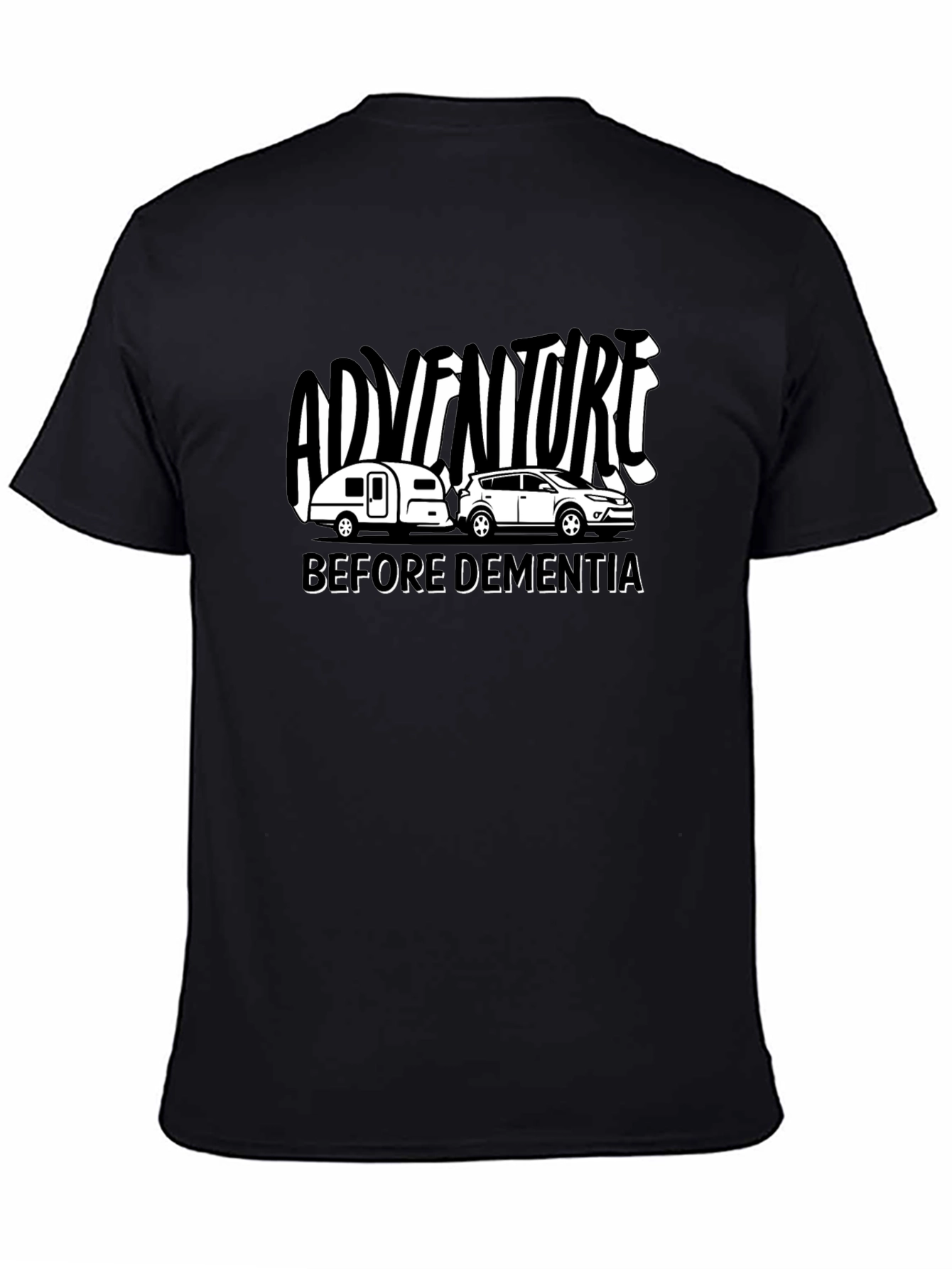 Camiseta Negra Aventura Antes de Demencia