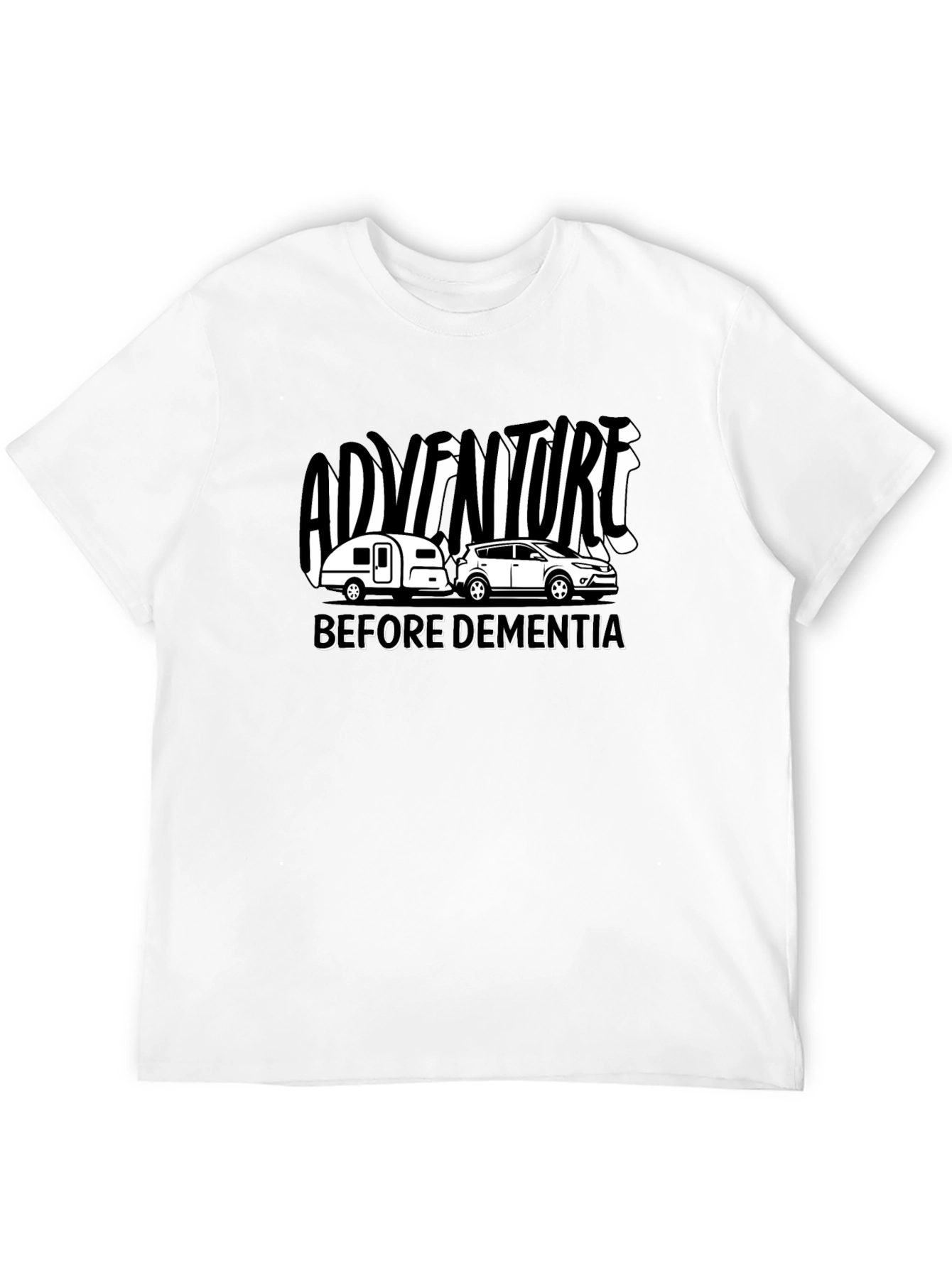 Camiseta Negra Aventura Antes de Demencia