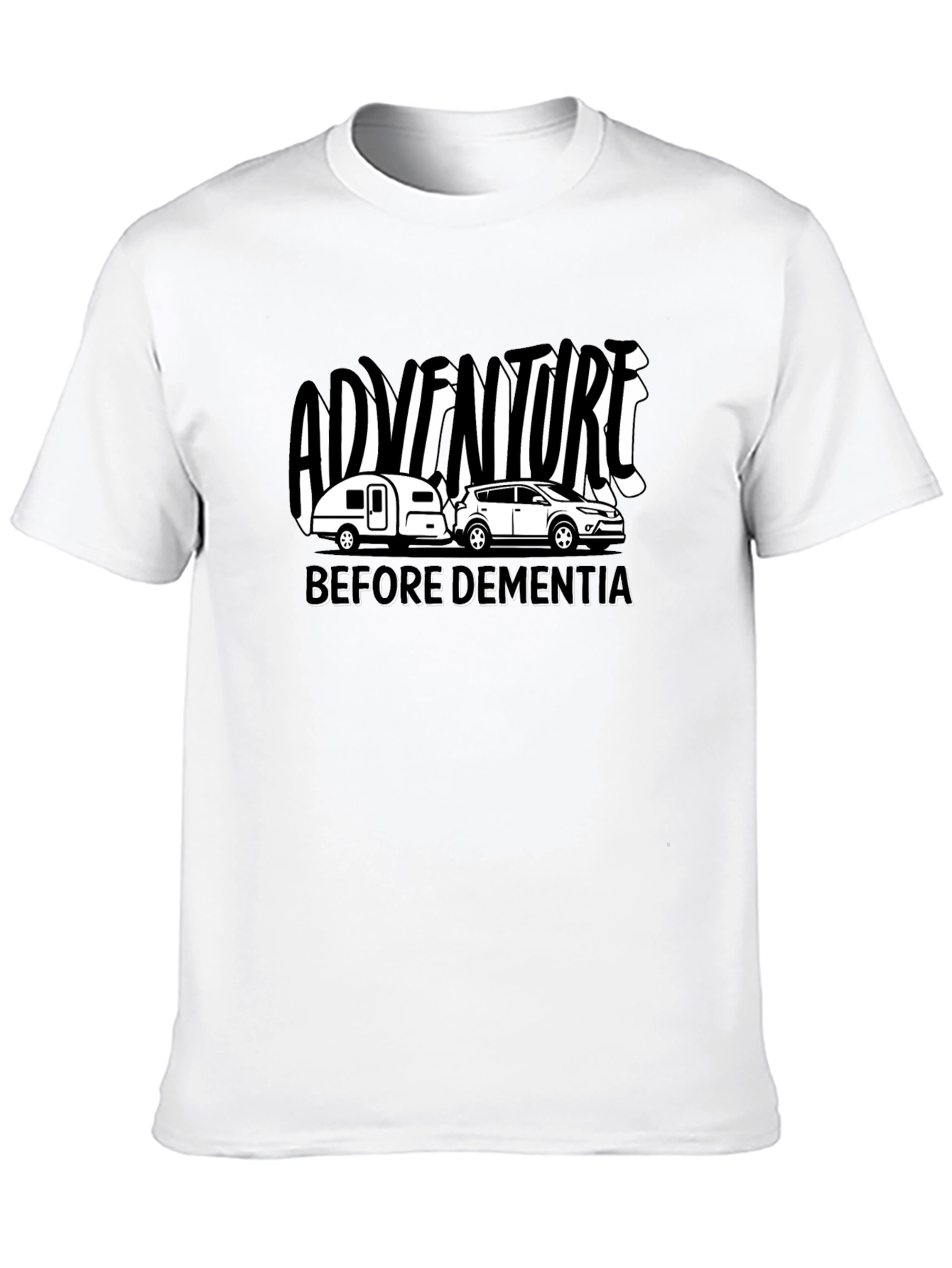 Camiseta Negra Aventura Antes de Demencia
