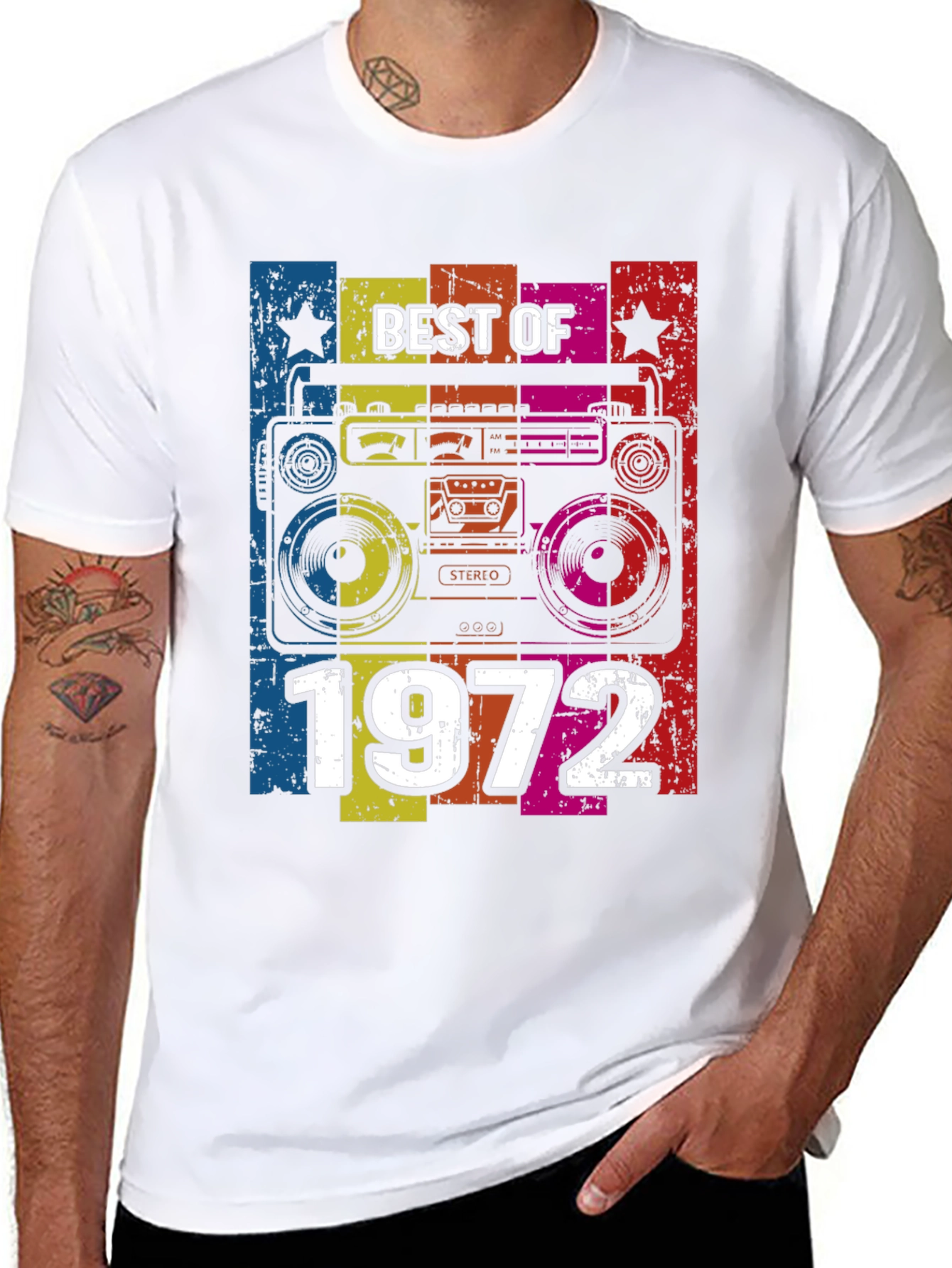 Camiseta Retro Best of 1972
