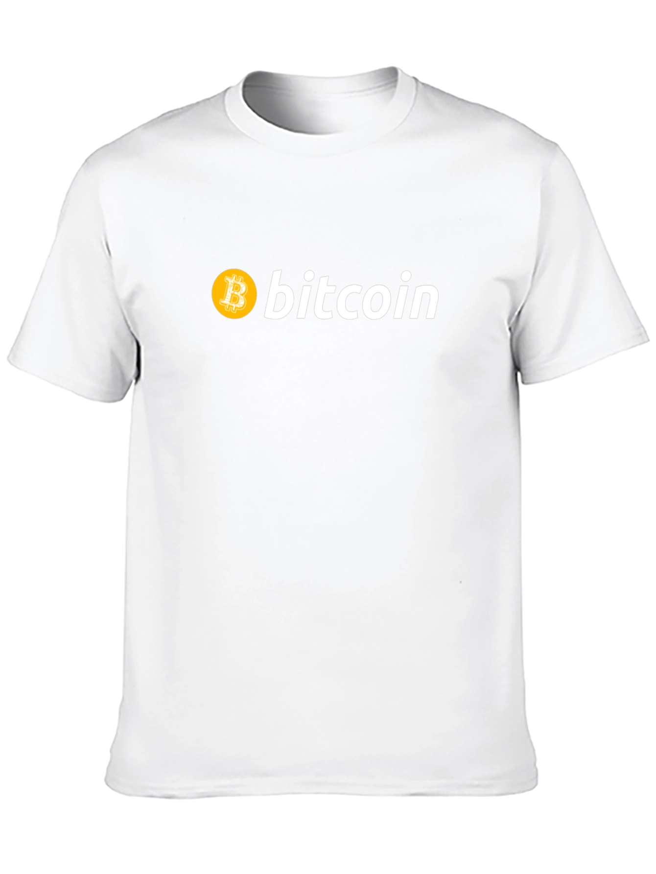 Camiseta Bitcoin Negra - Diseño Moderno
