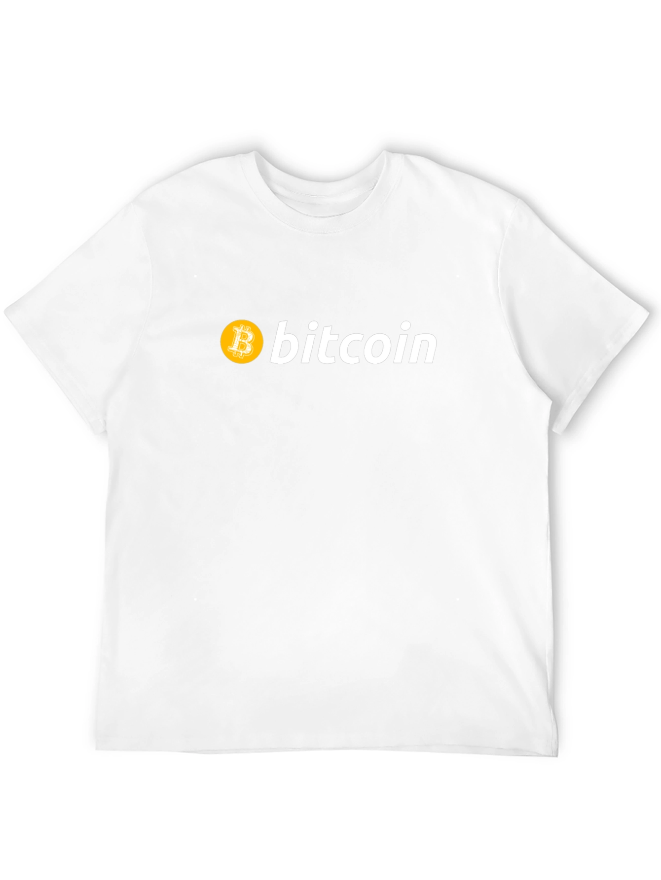 Camiseta Bitcoin Negra - Diseño Moderno