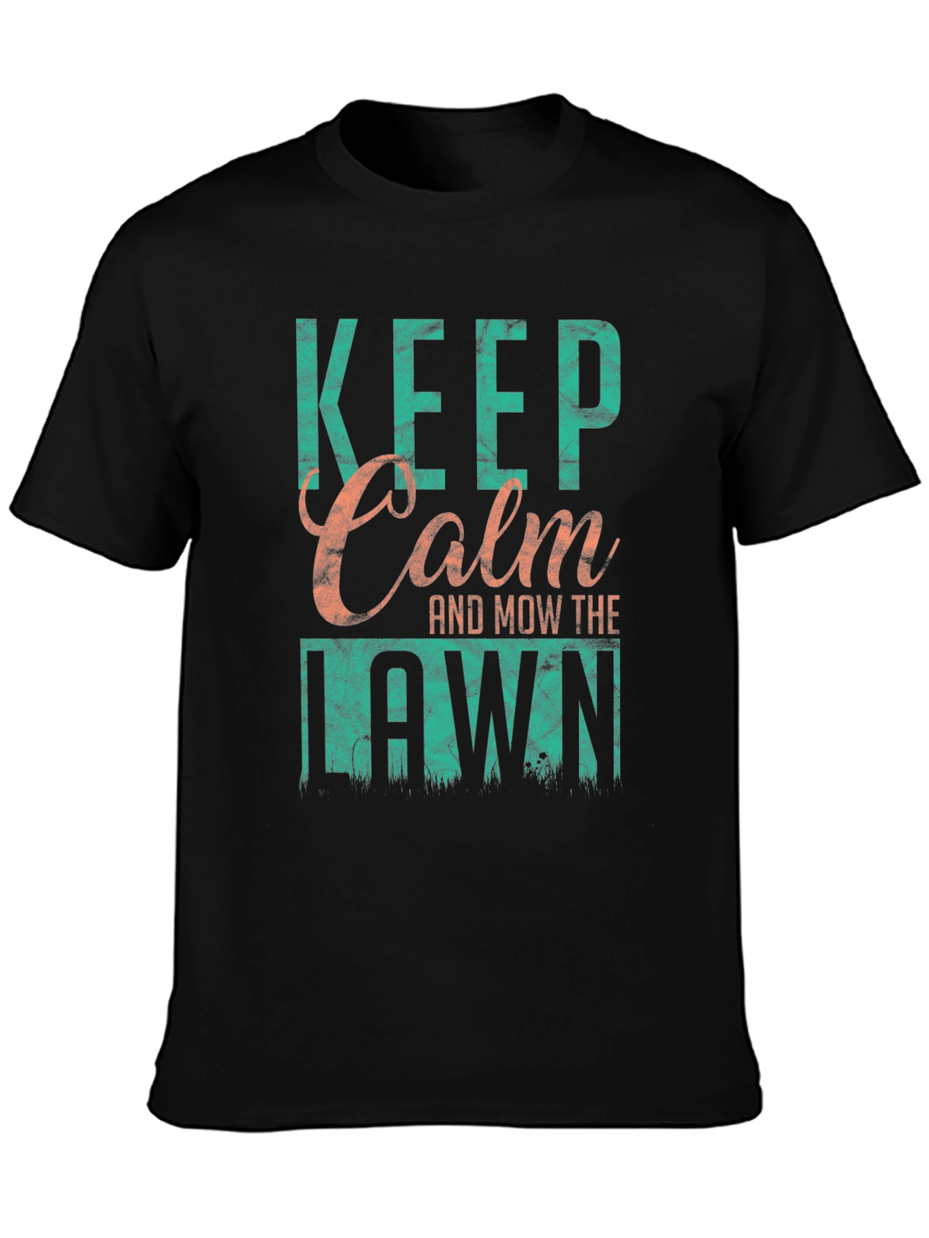 Camiseta Keep Calm and Mow the Lawn para hombre