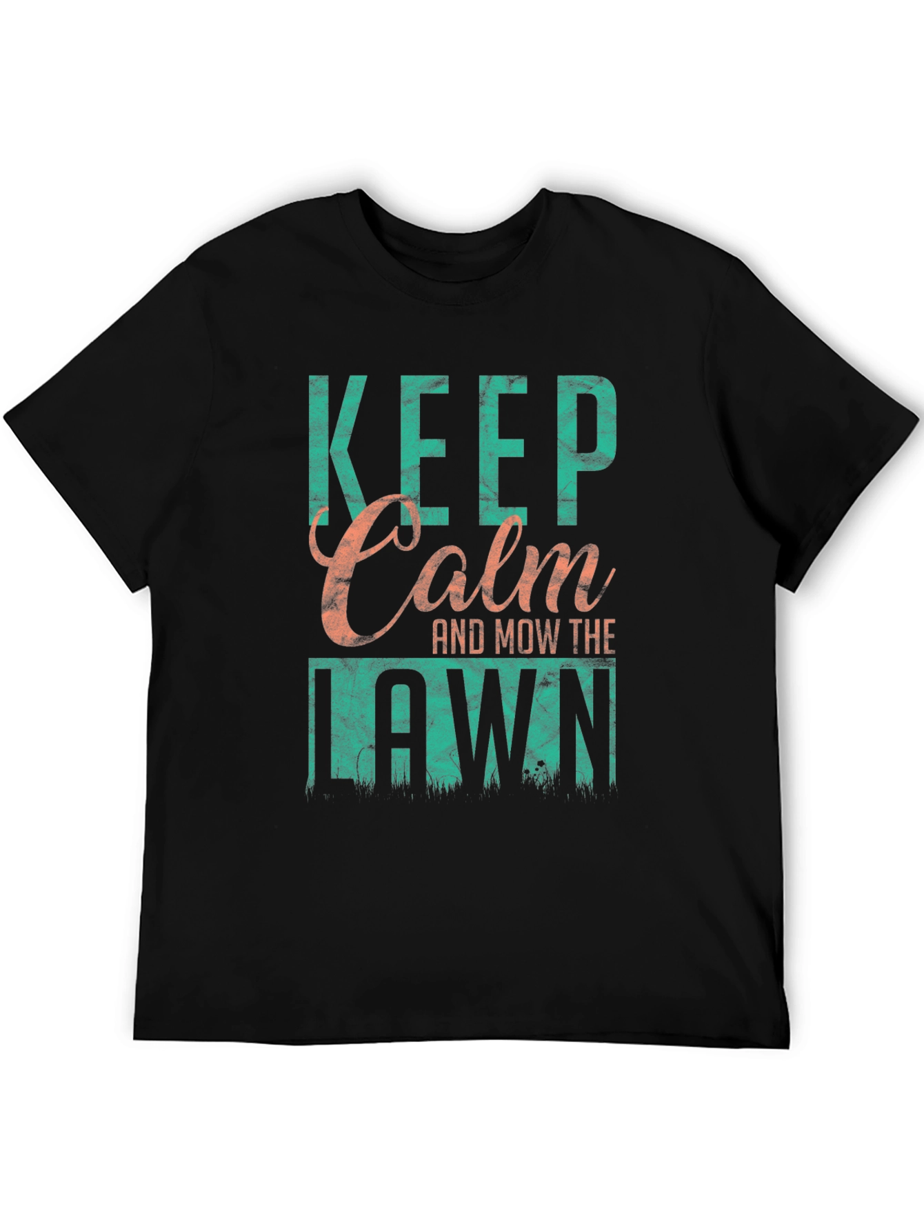 Camiseta Keep Calm and Mow the Lawn para hombre