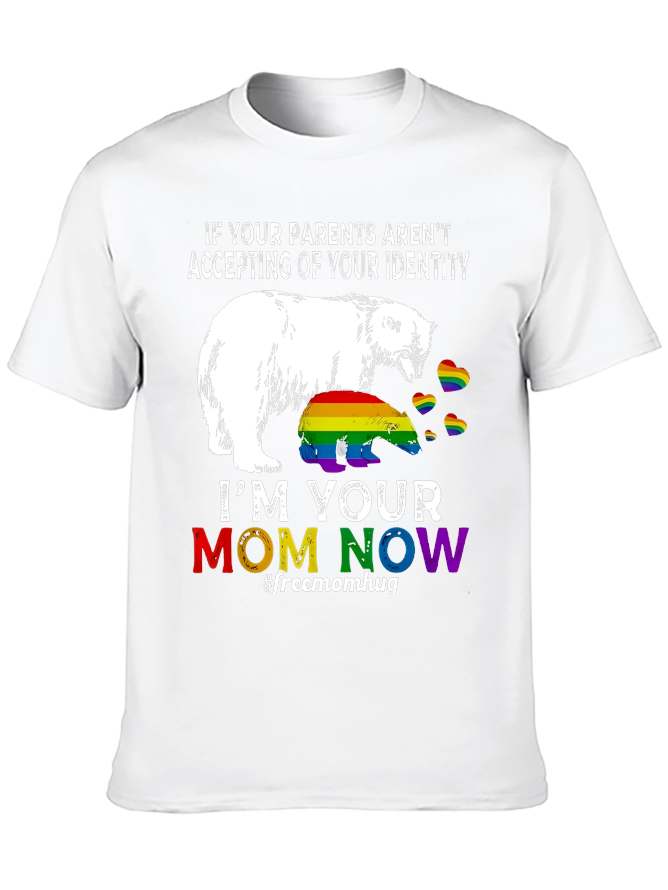 Camiseta LGBT Oso Polar - Mamá Amorosa