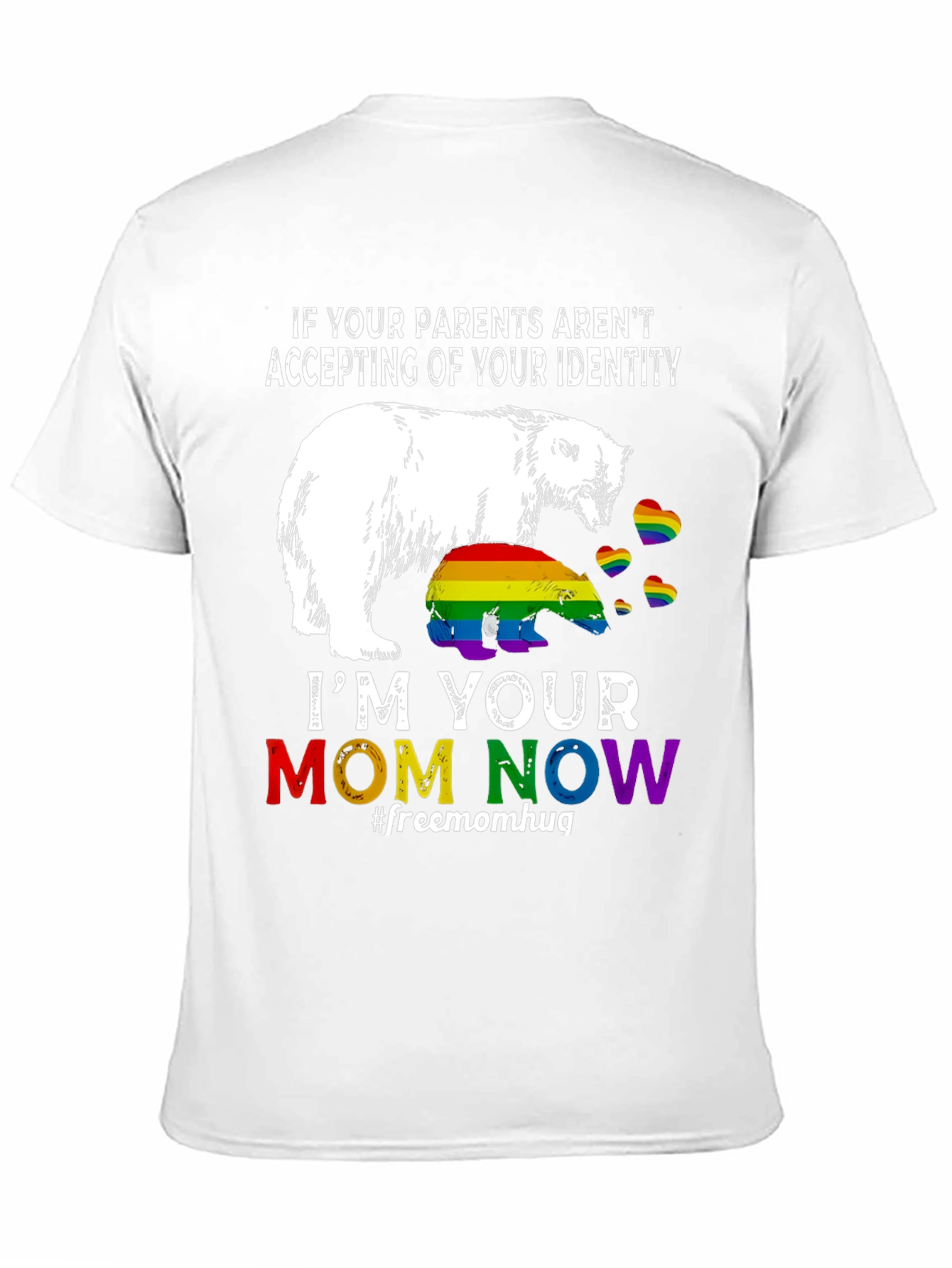 Camiseta LGBT Oso Polar - Mamá Amorosa
