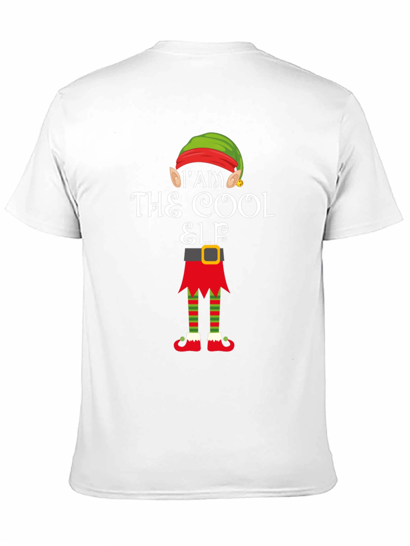 Camiseta Navideña The Cool Elf para Hombre