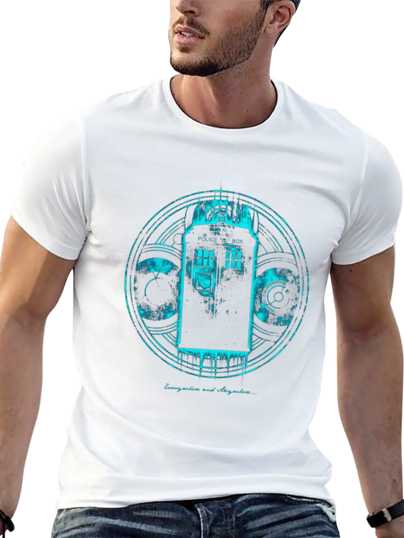 Camiseta Hombre Tardis Doctor Who
